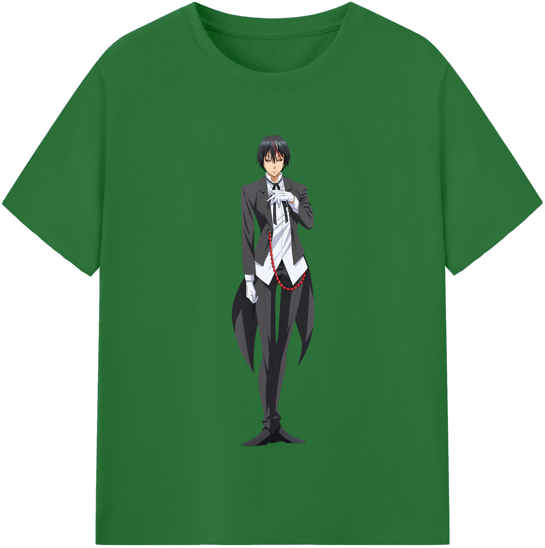 （画像用） 転スラ Regarding Reincarnated to Slime 綿100％半袖Tシャツ（フロントプリント）