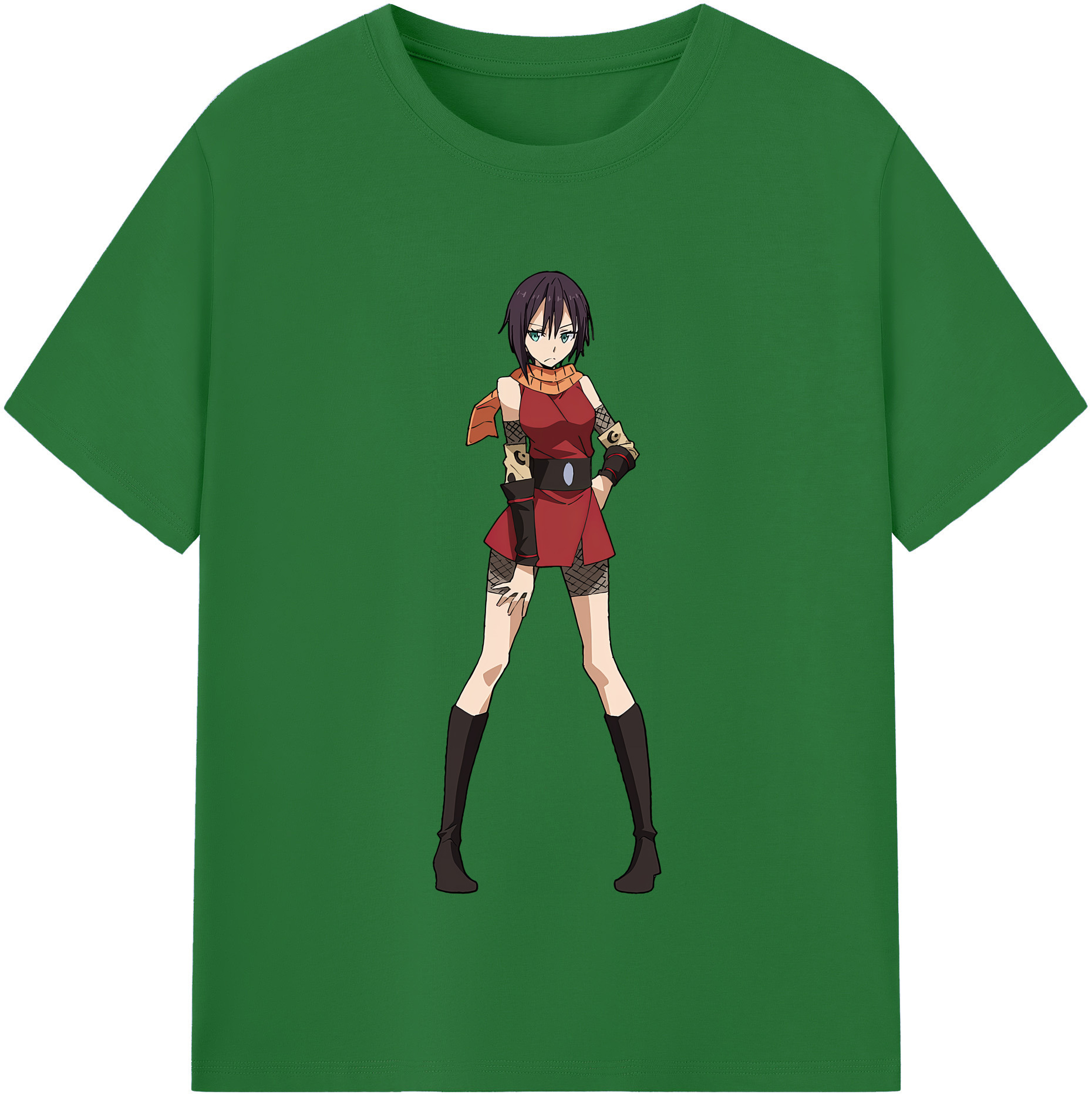 （画像用） 転スラ Regarding Reincarnated to Slime 綿100％半袖Tシャツ（フロントプリント）