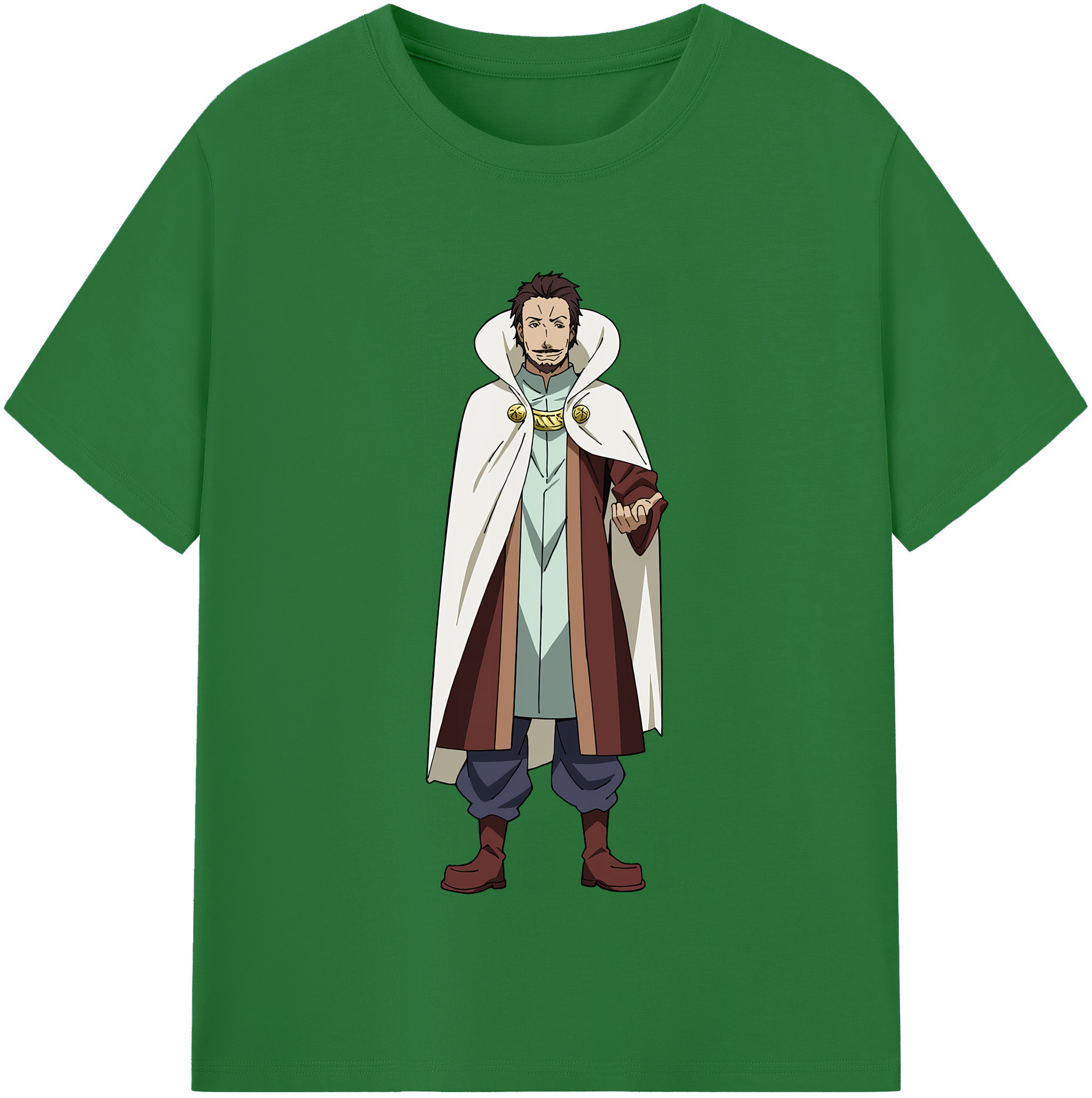 （画像用） 転スラ Regarding Reincarnated to Slime 綿100％半袖Tシャツ（フロントプリント）