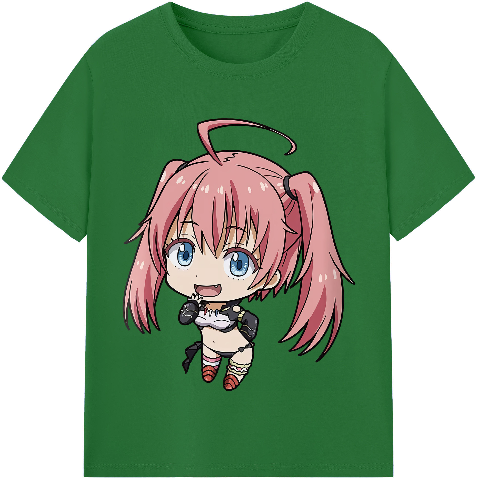 （画像用） 転スラ Regarding Reincarnated to Slime 綿100％半袖Tシャツ（フロントプリント）