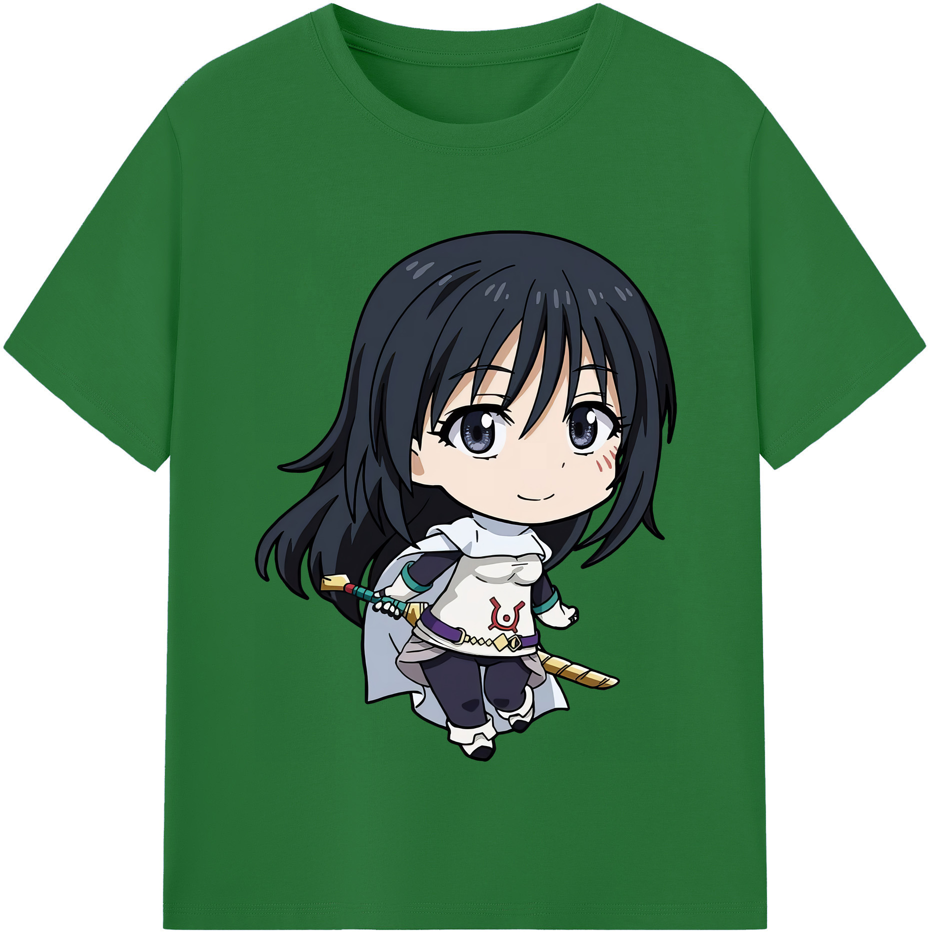 （画像用） 転スラ Regarding Reincarnated to Slime 綿100％半袖Tシャツ（フロントプリント）