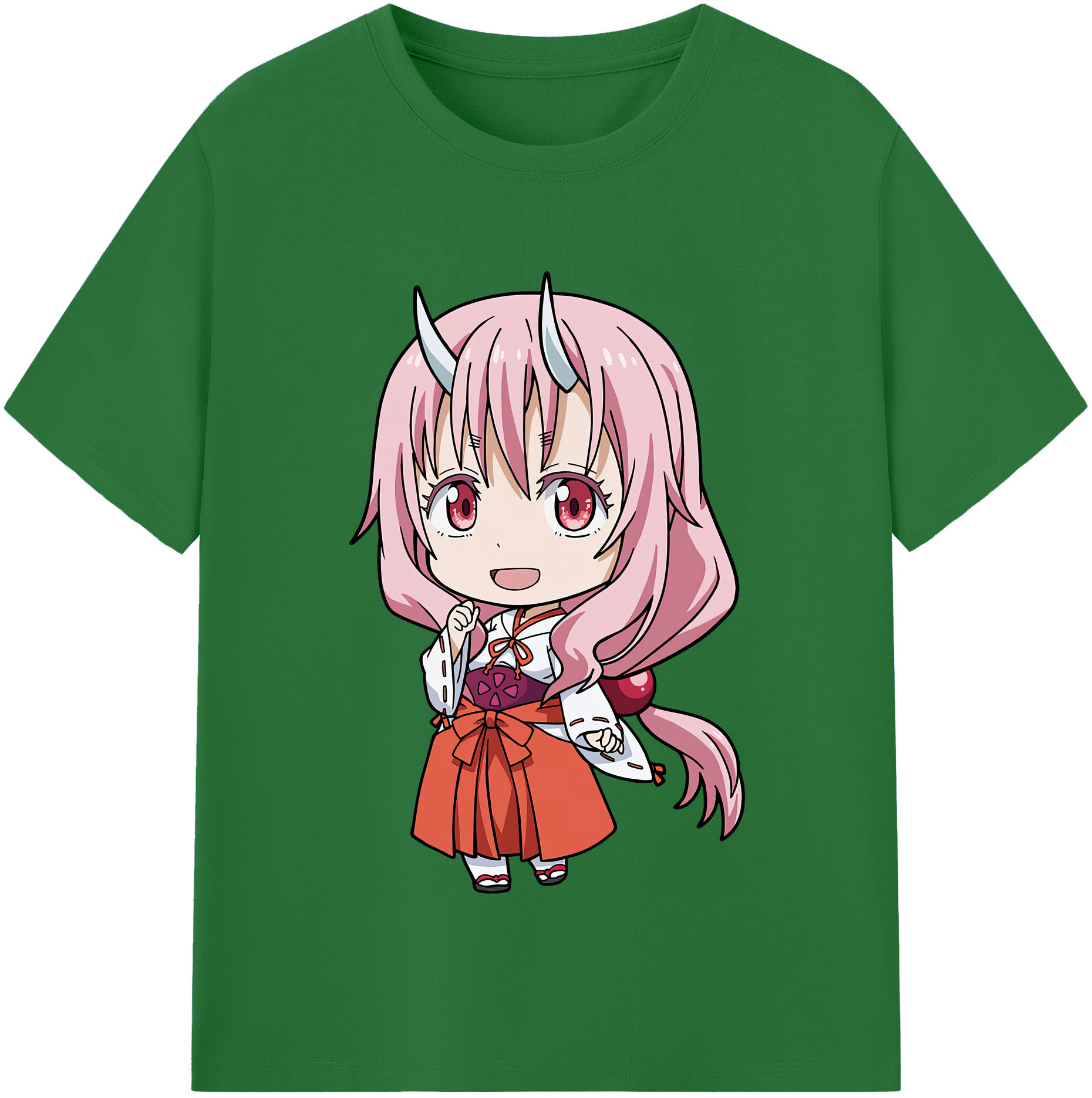（画像用） 転スラ Regarding Reincarnated to Slime 綿100％半袖Tシャツ（フロントプリント）