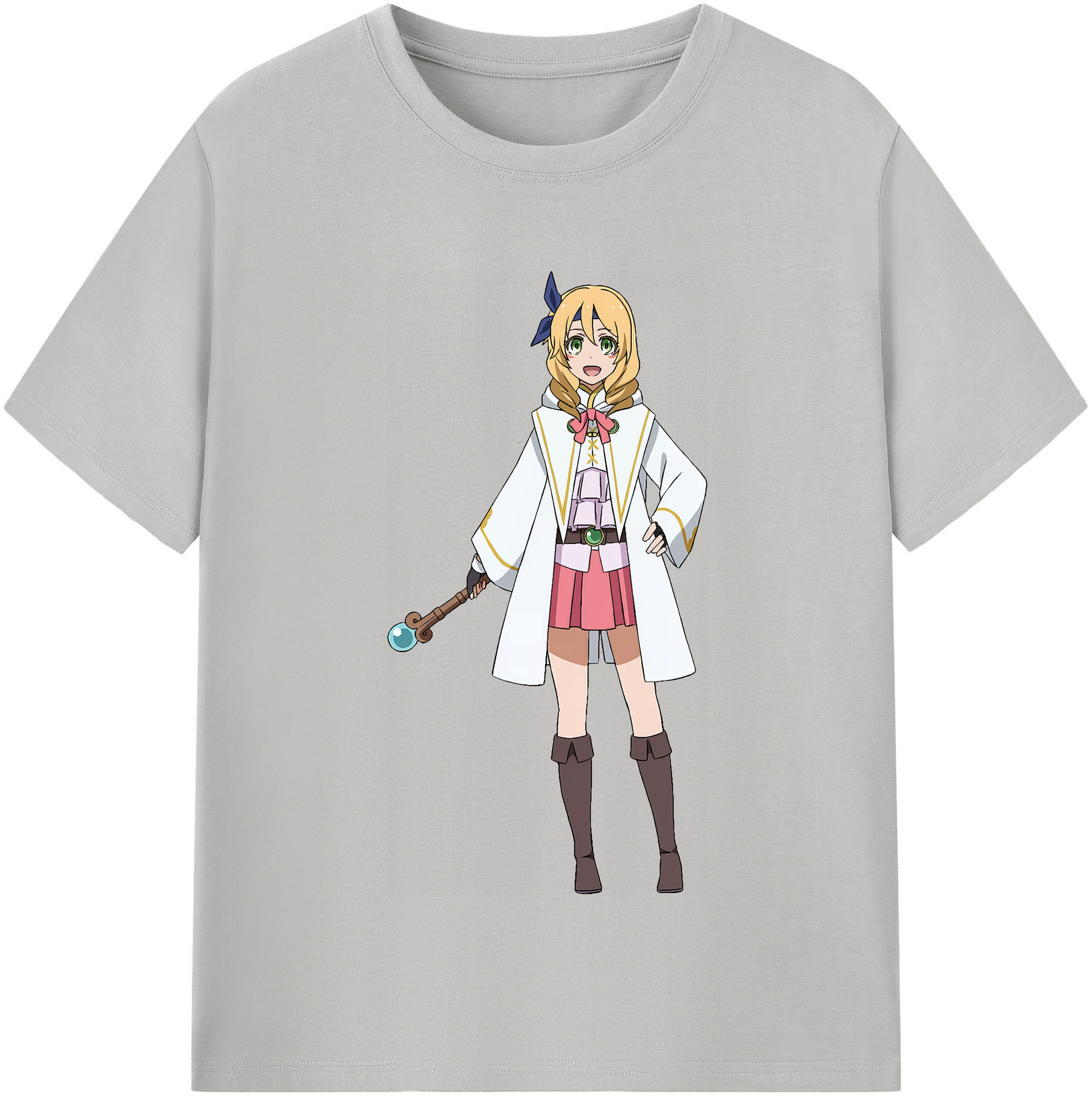 （画像用） 転スラ Regarding Reincarnated to Slime 綿100％半袖Tシャツ（フロントプリント）