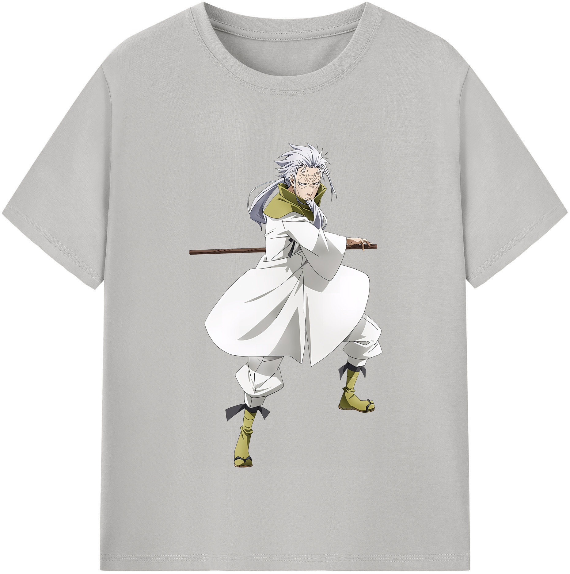 （画像用） 転スラ Regarding Reincarnated to Slime 綿100％半袖Tシャツ（フロントプリント）