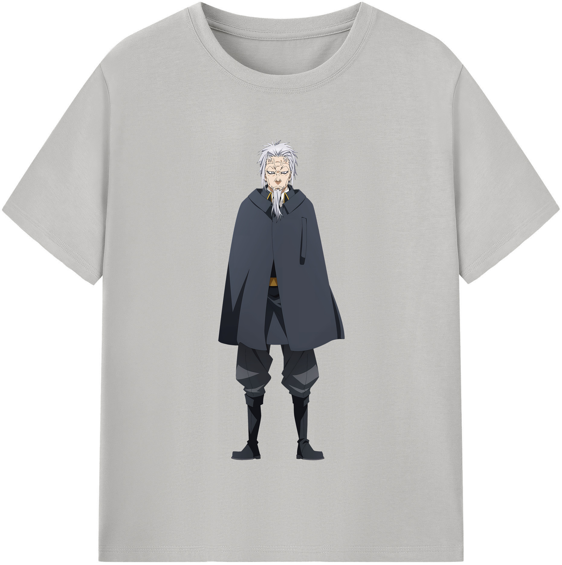 （画像用） 転スラ Regarding Reincarnated to Slime 綿100％半袖Tシャツ（フロントプリント）