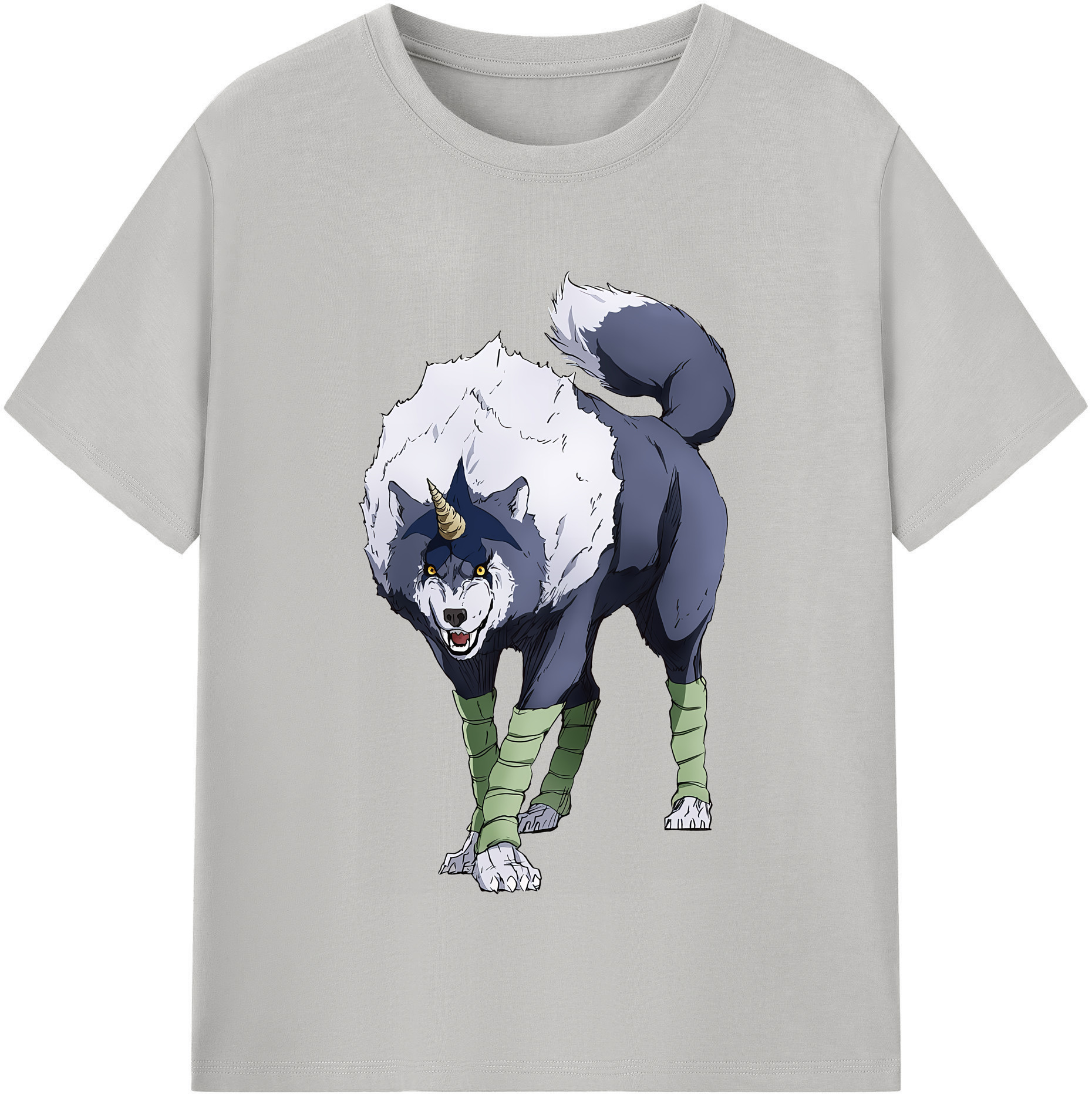 （画像用） 転スラ Regarding Reincarnated to Slime 綿100％半袖Tシャツ（フロントプリント）