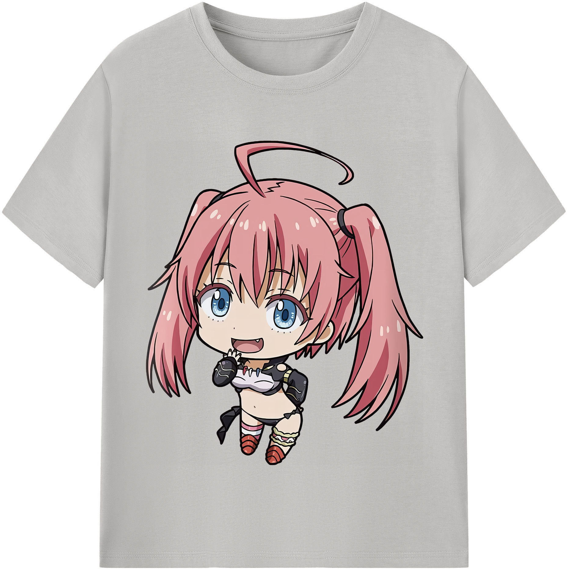 （画像用） 転スラ Regarding Reincarnated to Slime 綿100％半袖Tシャツ（フロントプリント）