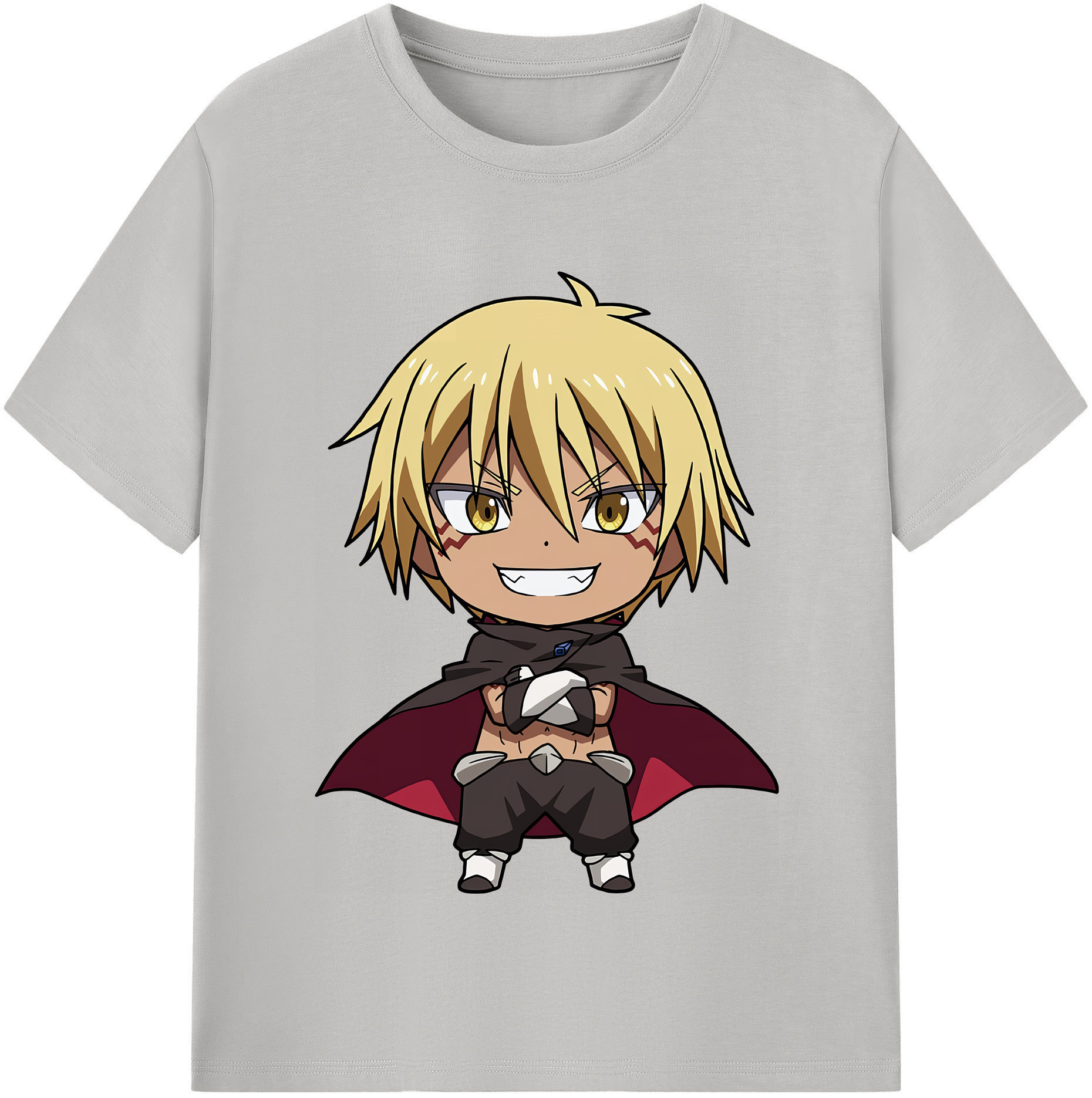 （画像用） 転スラ Regarding Reincarnated to Slime 綿100％半袖Tシャツ（フロントプリント）
