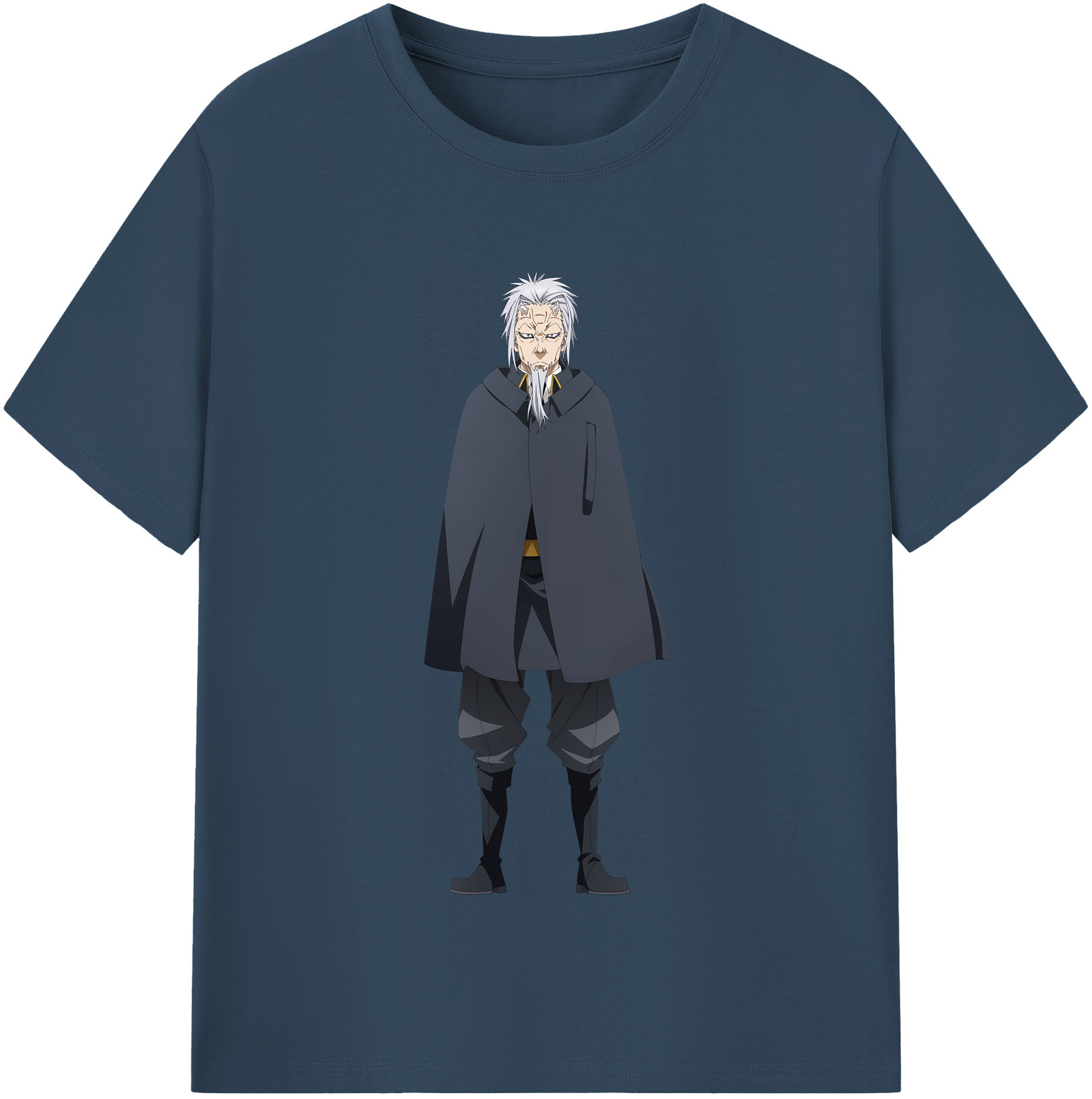 （画像用） 転スラ Regarding Reincarnated to Slime 綿100％半袖Tシャツ（フロントプリント）