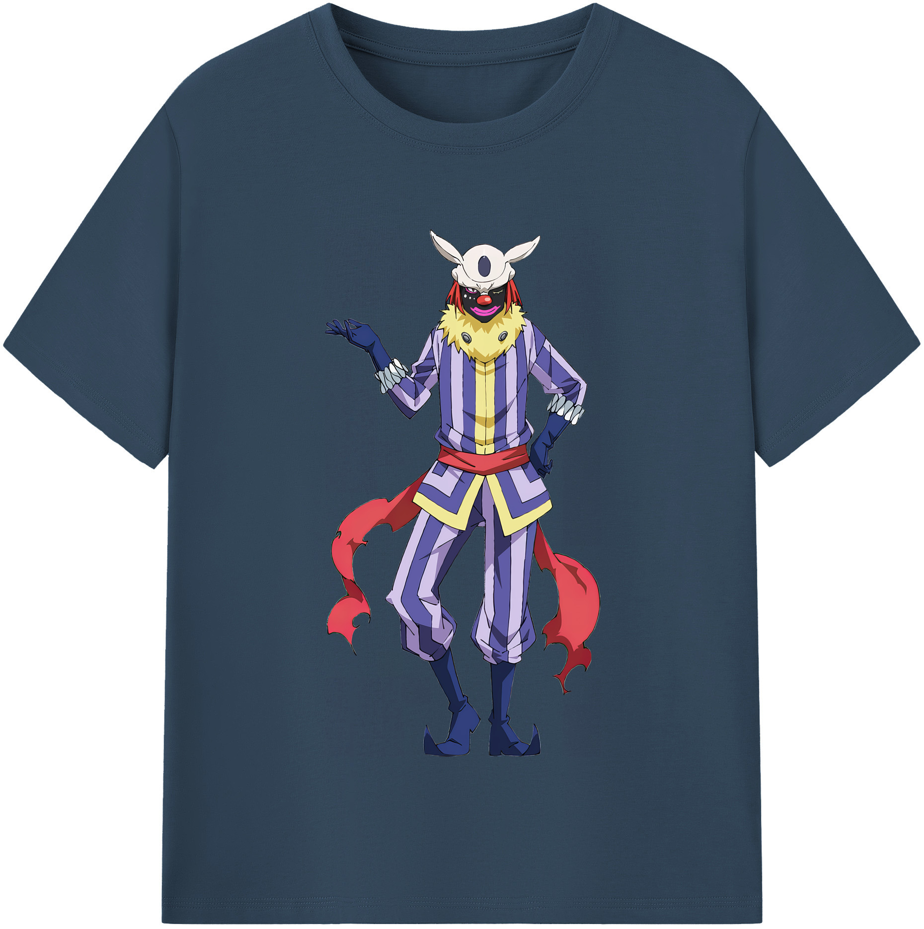 （画像用） 転スラ Regarding Reincarnated to Slime 綿100％半袖Tシャツ（フロントプリント）