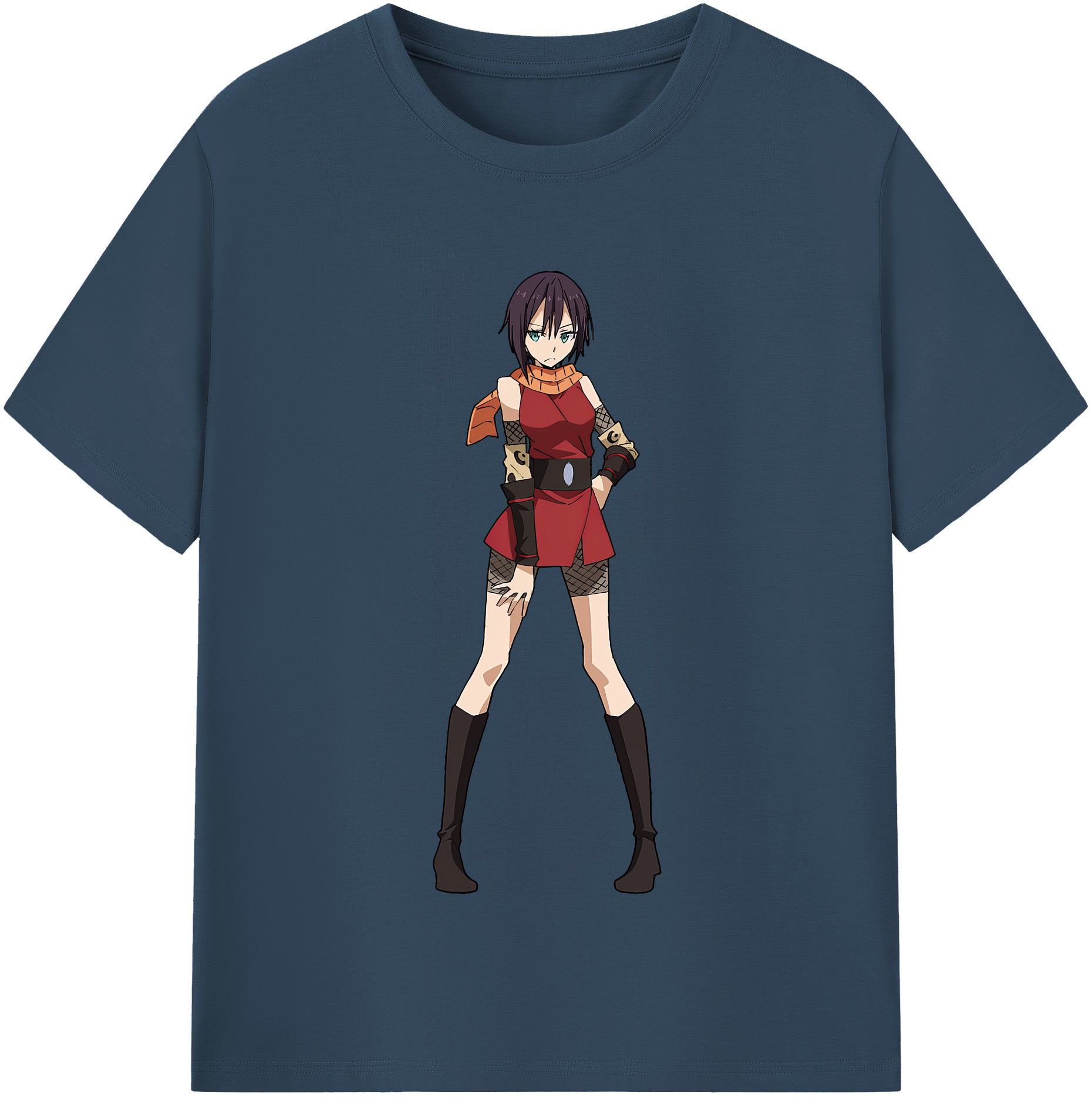 （画像用） 転スラ Regarding Reincarnated to Slime 綿100％半袖Tシャツ（フロントプリント）
