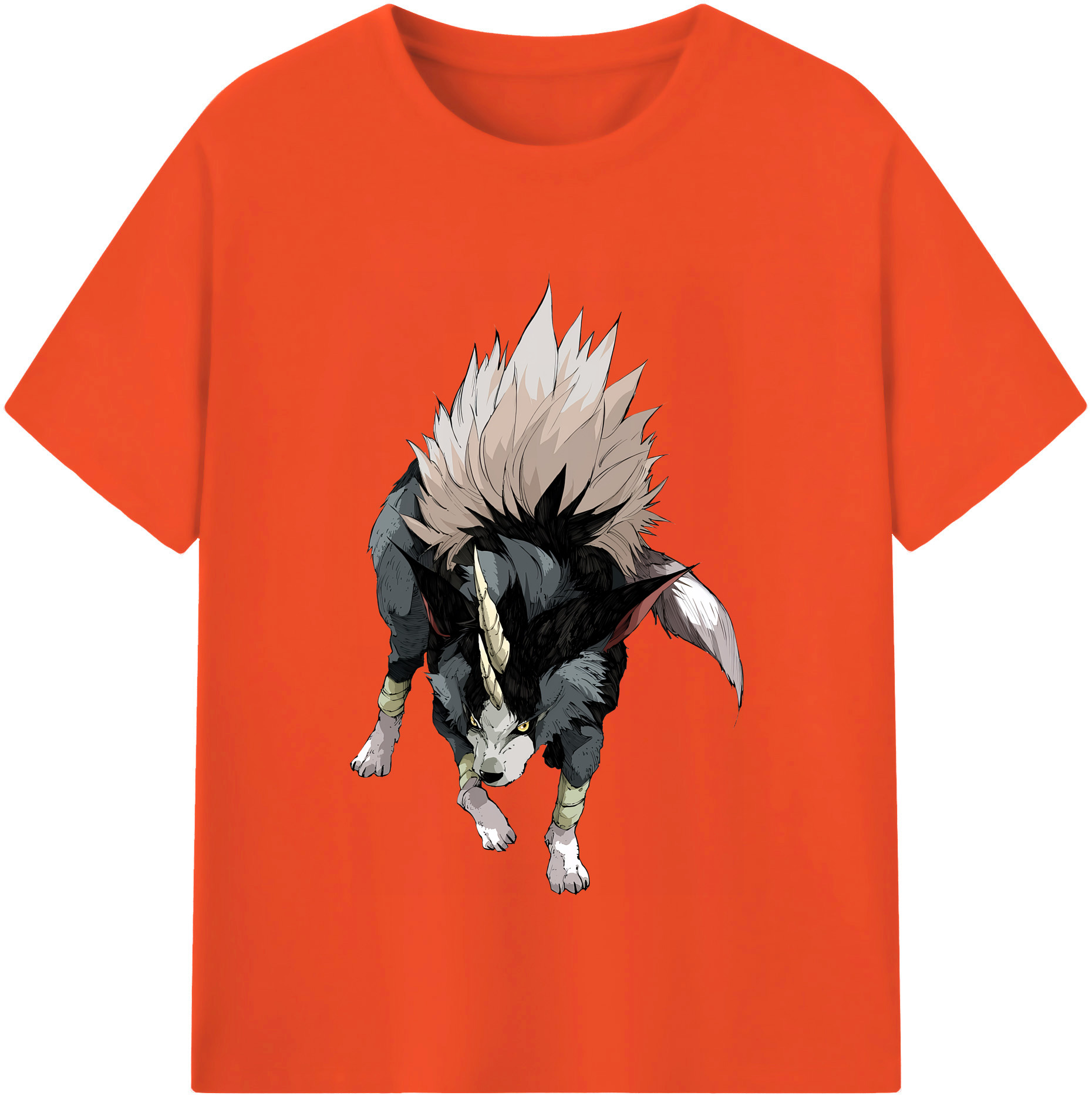 （画像用） 転スラ Regarding Reincarnated to Slime 綿100％半袖Tシャツ（フロントプリント）