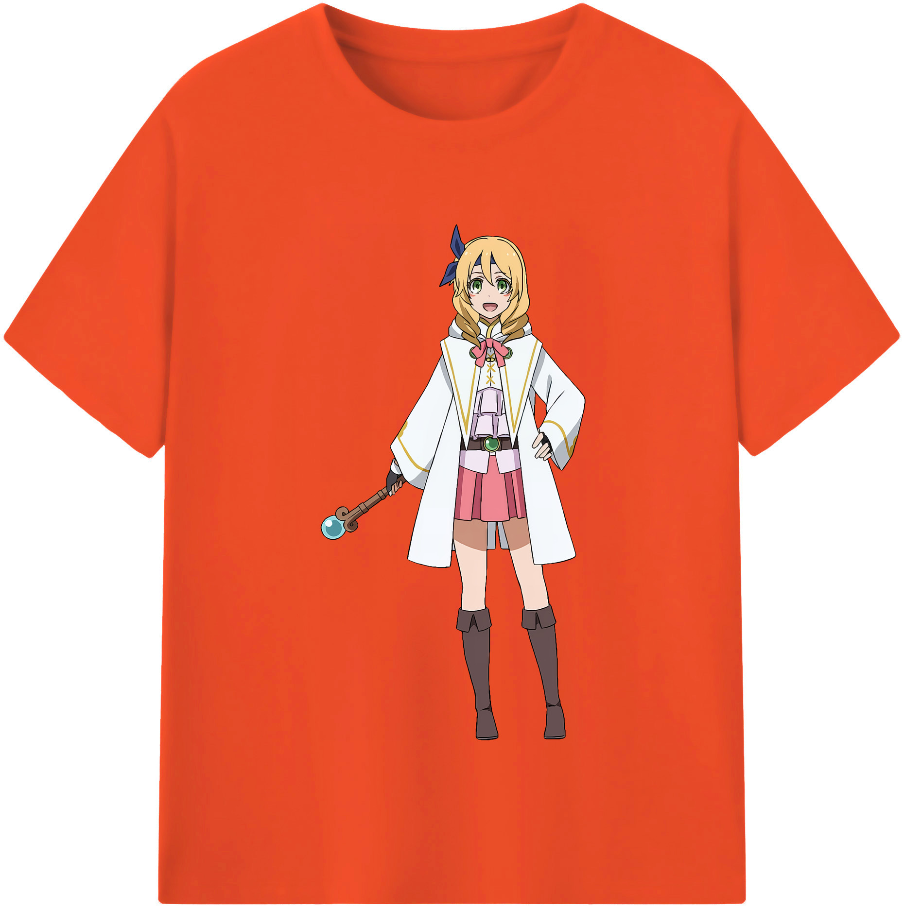 （画像用） 転スラ Regarding Reincarnated to Slime 綿100％半袖Tシャツ（フロントプリント）
