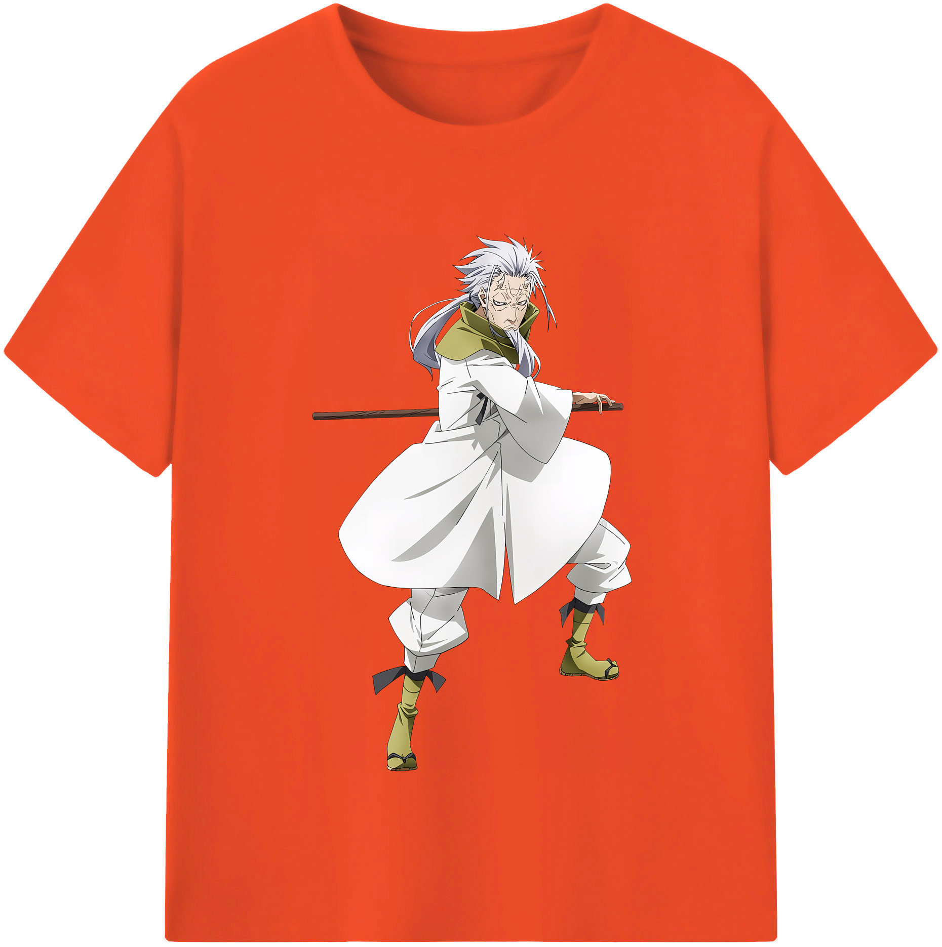 （画像用） 転スラ Regarding Reincarnated to Slime 綿100％半袖Tシャツ（フロントプリント）