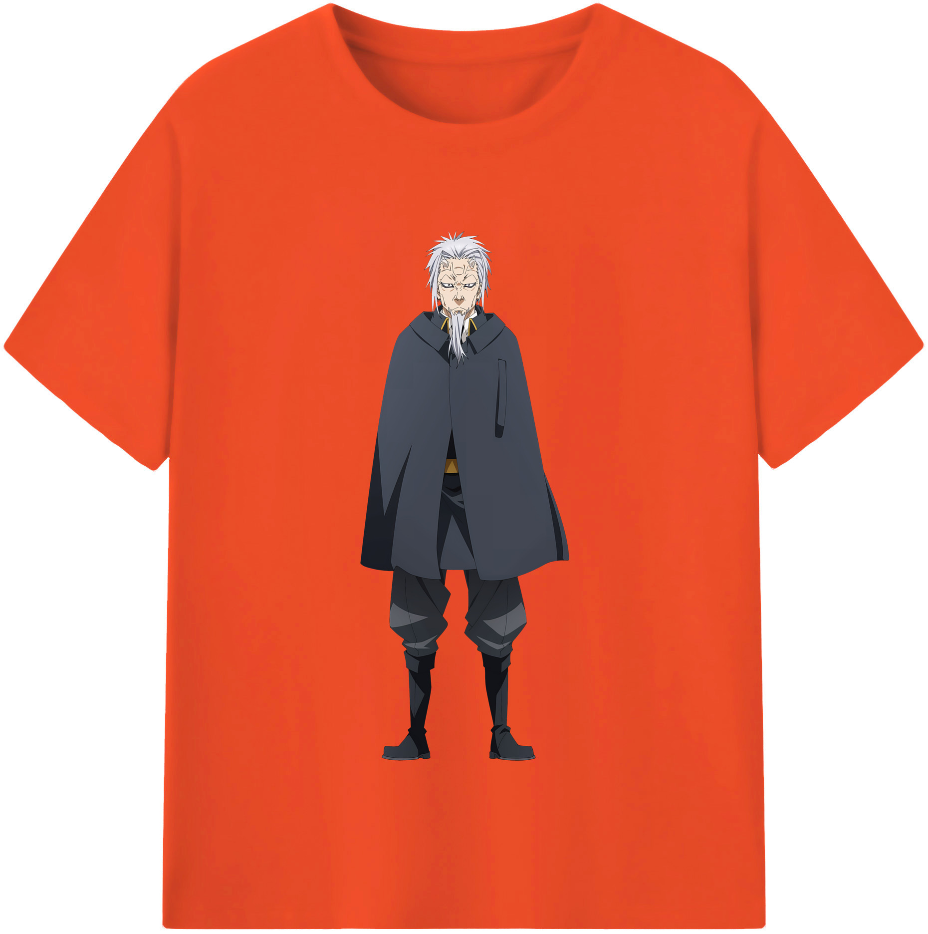 （画像用） 転スラ Regarding Reincarnated to Slime 綿100％半袖Tシャツ（フロントプリント）
