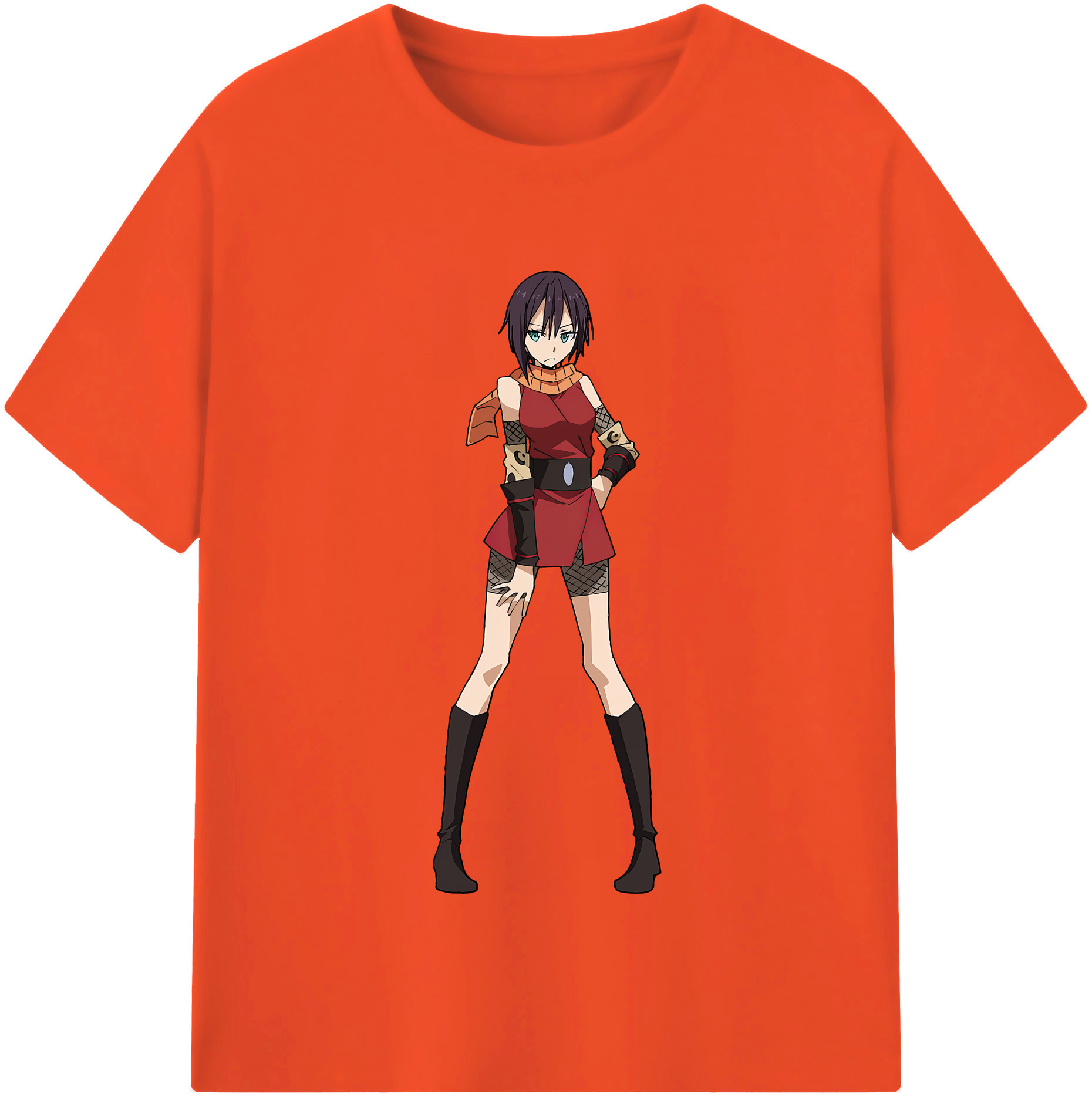 （画像用） 転スラ Regarding Reincarnated to Slime 綿100％半袖Tシャツ（フロントプリント）