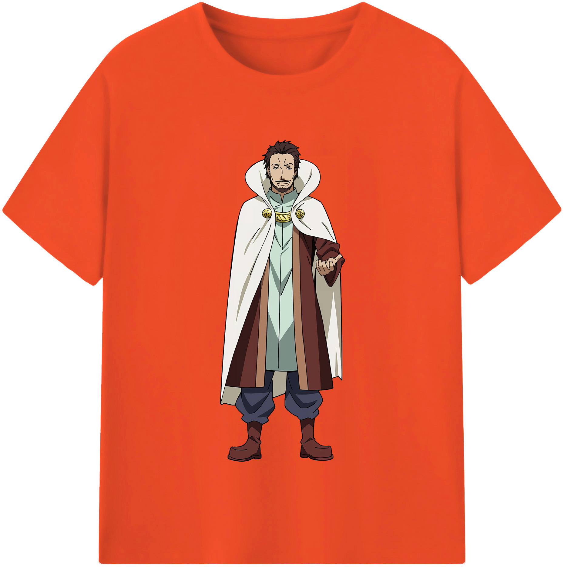 （画像用） 転スラ Regarding Reincarnated to Slime 綿100％半袖Tシャツ（フロントプリント）