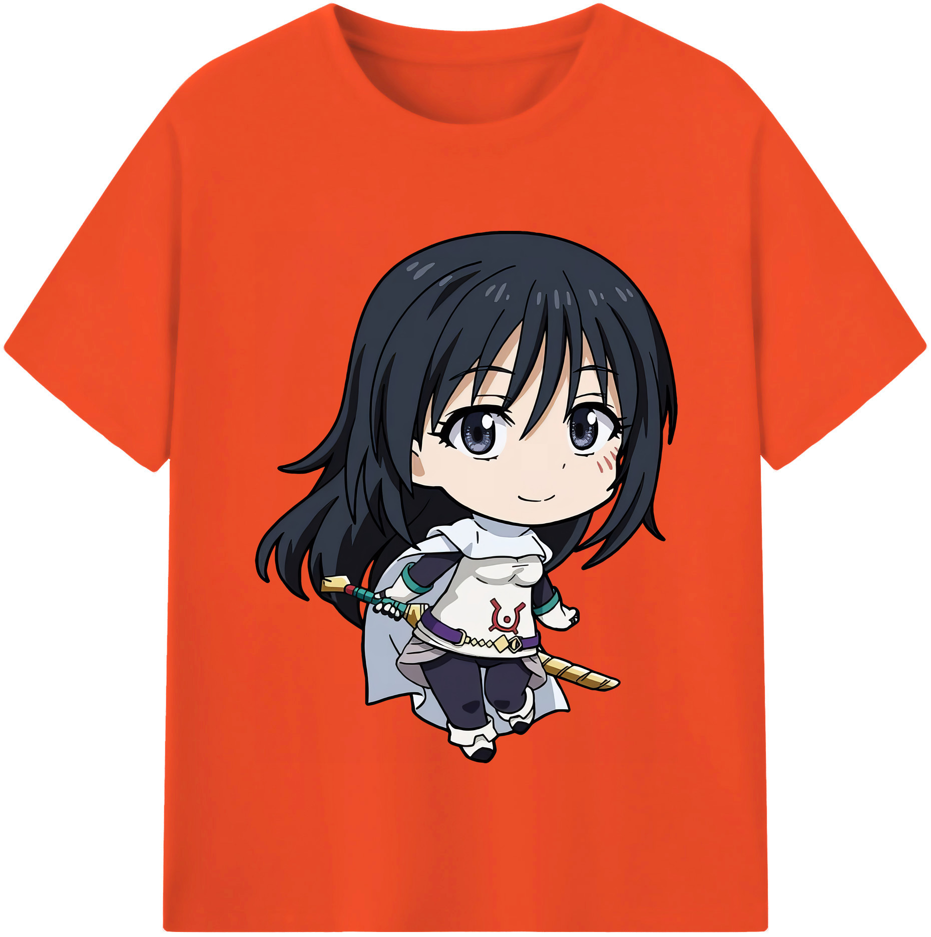 （画像用） 転スラ Regarding Reincarnated to Slime 綿100％半袖Tシャツ（フロントプリント）