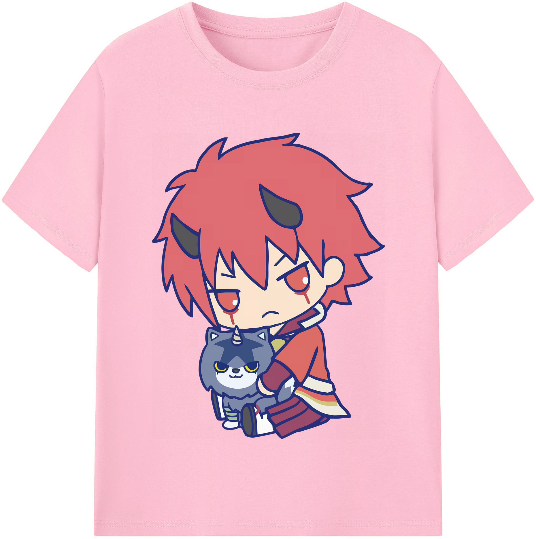 （画像用） 転スラ Regarding Reincarnated to Slime 綿100％半袖Tシャツ（フロントプリント）