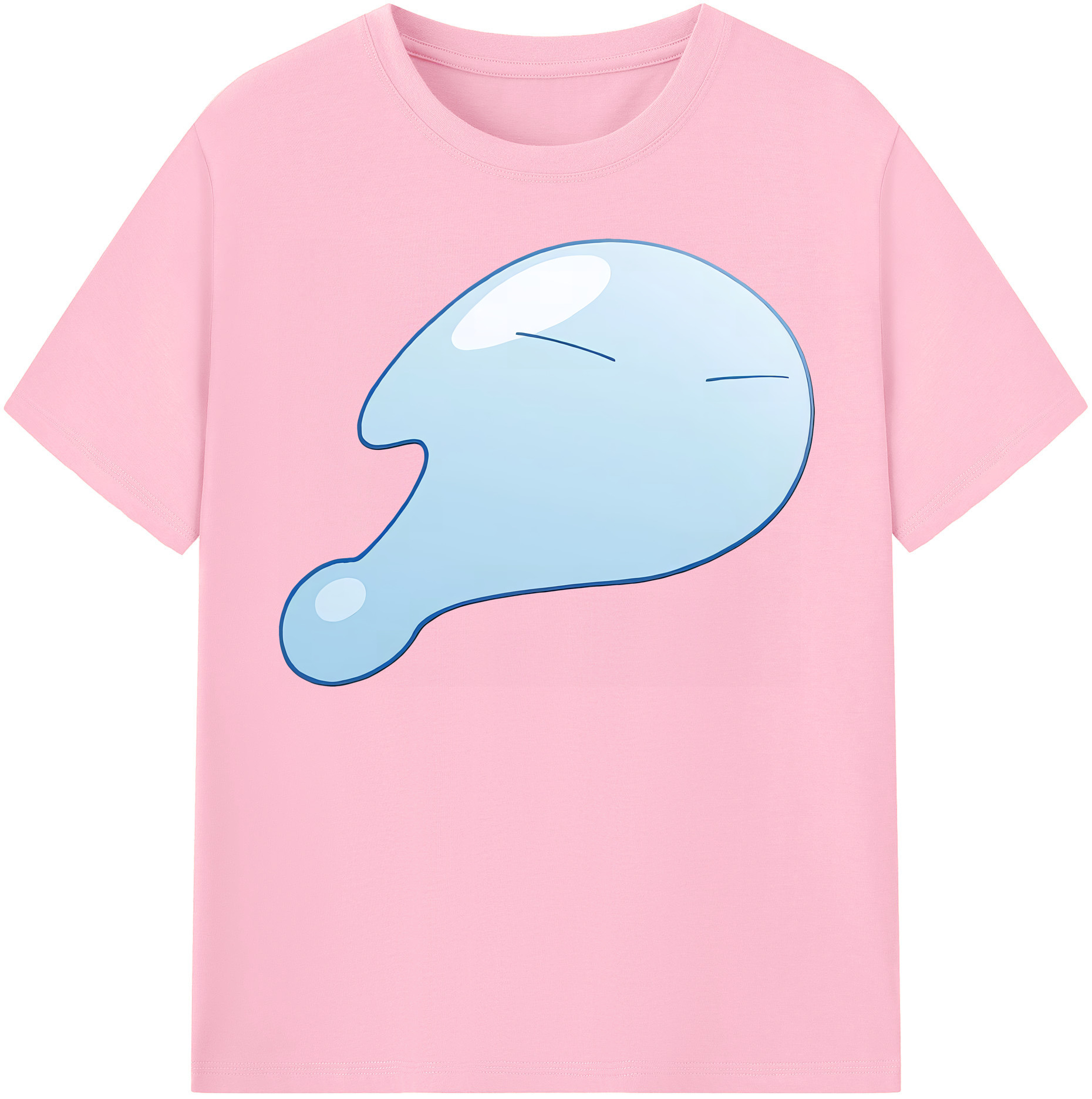 （画像用） 転スラ Regarding Reincarnated to Slime 綿100％半袖Tシャツ（フロントプリント）