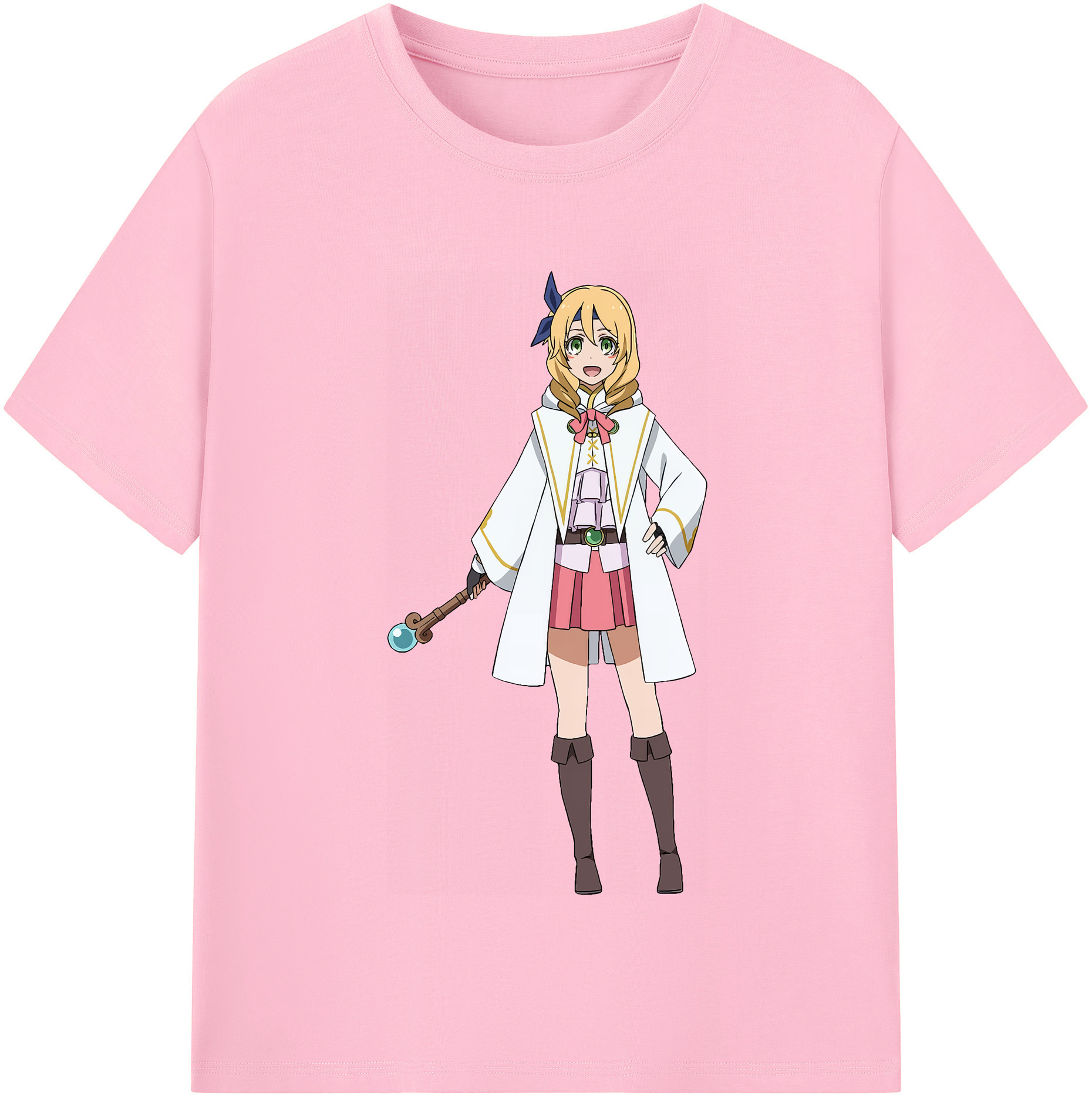 （画像用） 転スラ Regarding Reincarnated to Slime 綿100％半袖Tシャツ（フロントプリント）