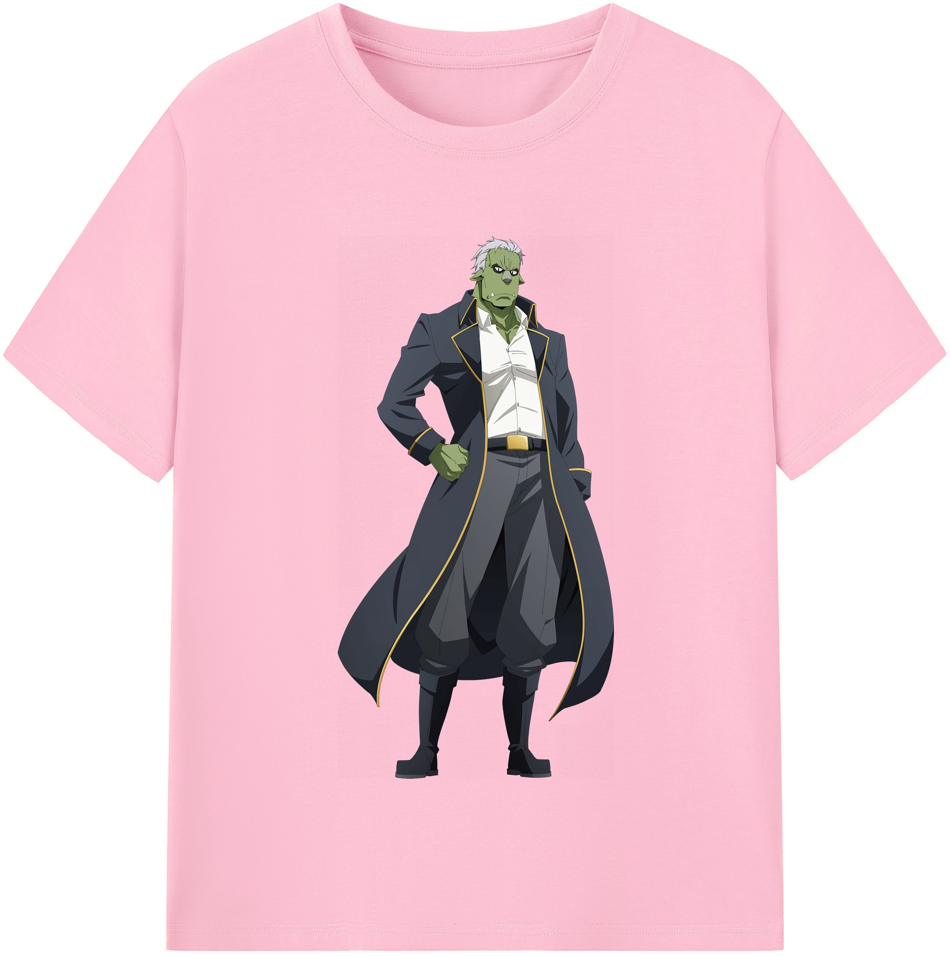 （画像用） 転スラ Regarding Reincarnated to Slime 綿100％半袖Tシャツ（フロントプリント）