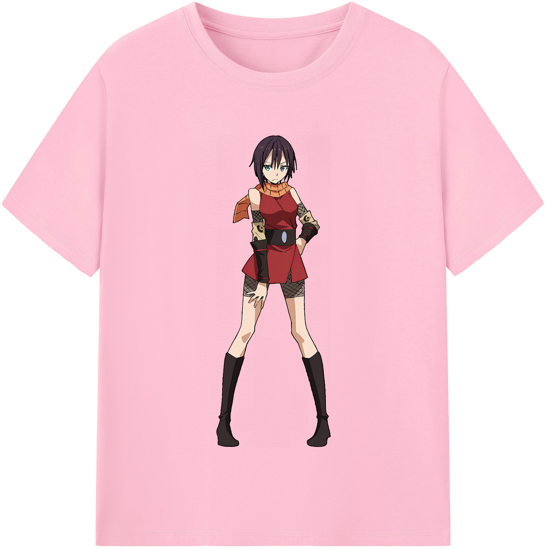 （画像用） 転スラ Regarding Reincarnated to Slime 綿100％半袖Tシャツ（フロントプリント）