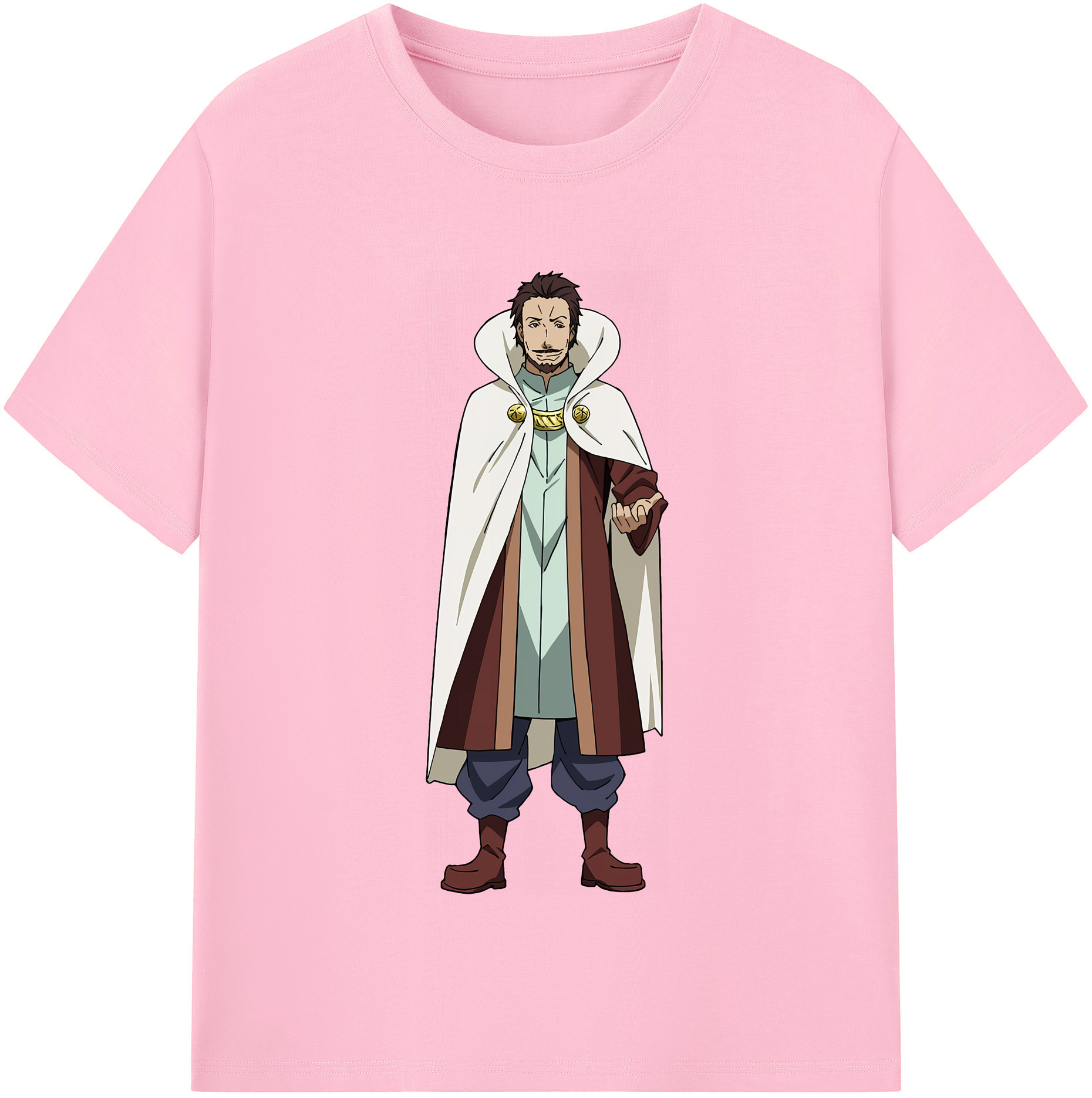 （画像用） 転スラ Regarding Reincarnated to Slime 綿100％半袖Tシャツ（フロントプリント）