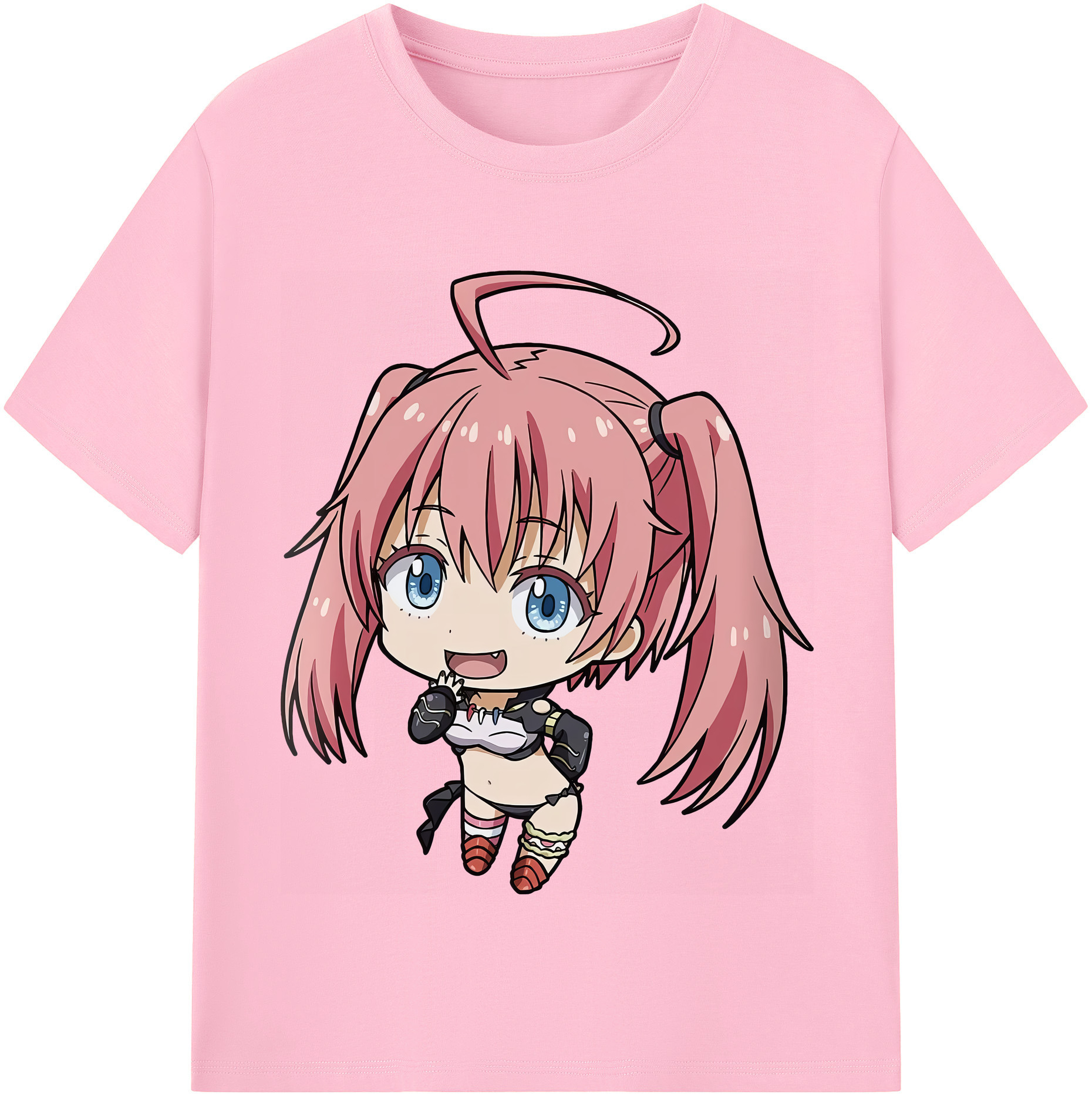 （画像用） 転スラ Regarding Reincarnated to Slime 綿100％半袖Tシャツ（フロントプリント）