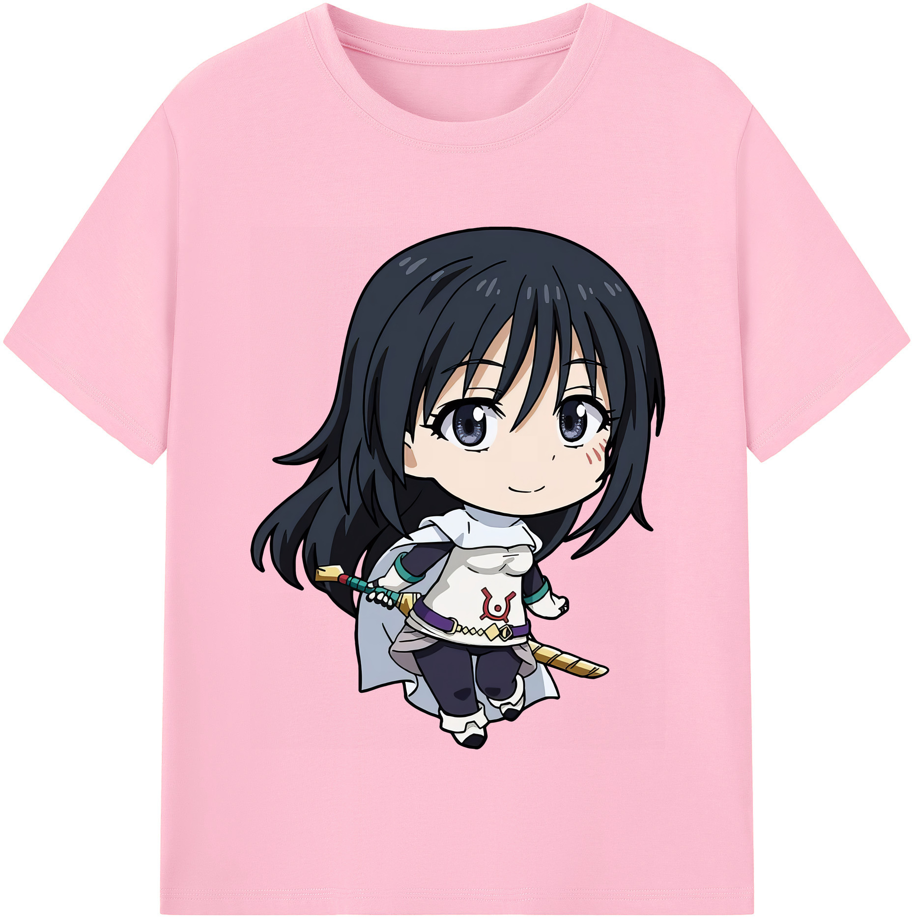 （画像用） 転スラ Regarding Reincarnated to Slime 綿100％半袖Tシャツ（フロントプリント）