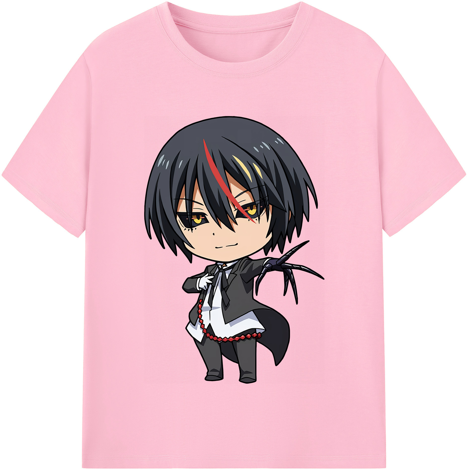 （画像用） 転スラ Regarding Reincarnated to Slime 綿100％半袖Tシャツ（フロントプリント）