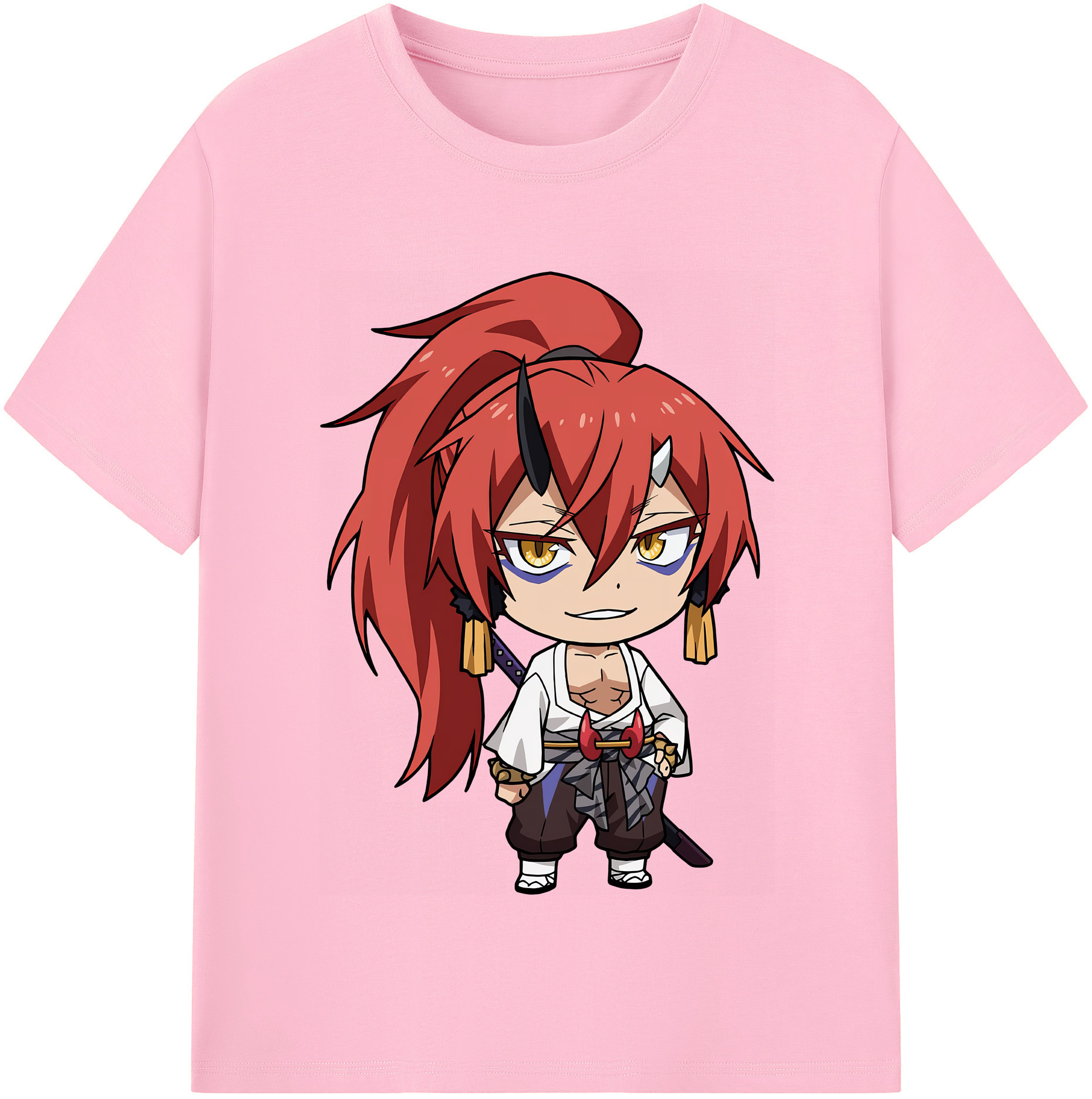 （画像用） 転スラ Regarding Reincarnated to Slime 綿100％半袖Tシャツ（フロントプリント）