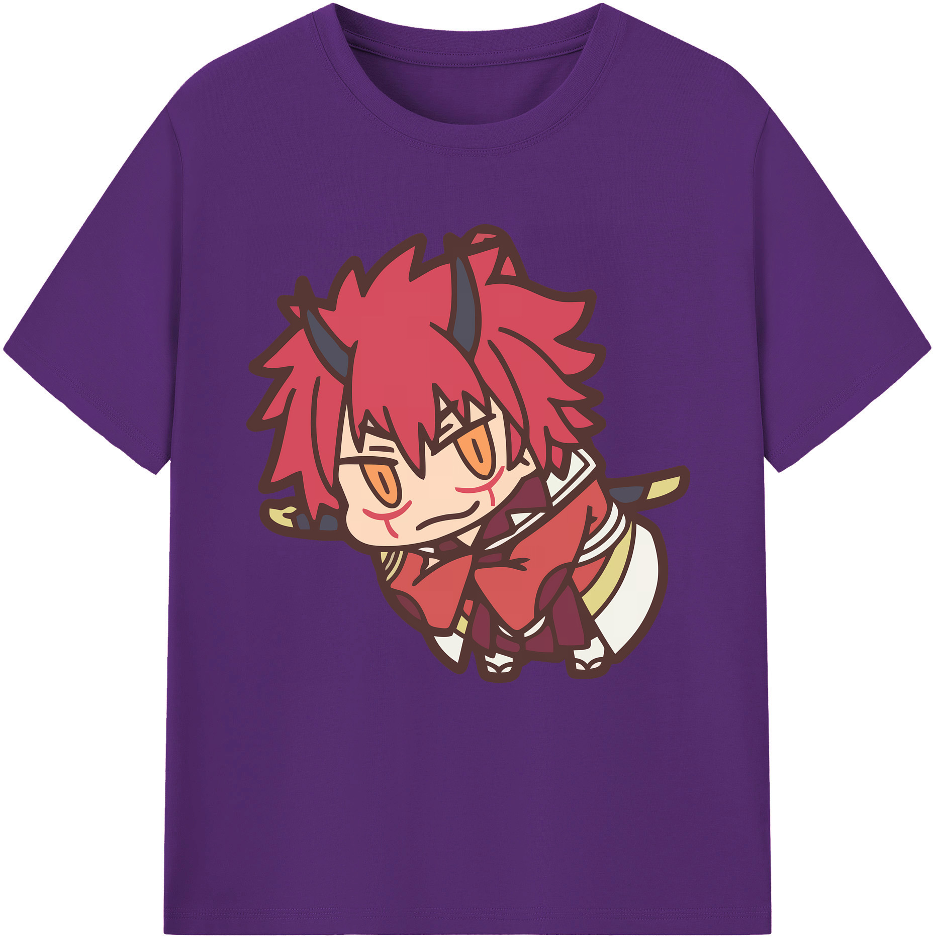 （画像用） 転スラ Regarding Reincarnated to Slime 綿100％半袖Tシャツ（フロントプリント）