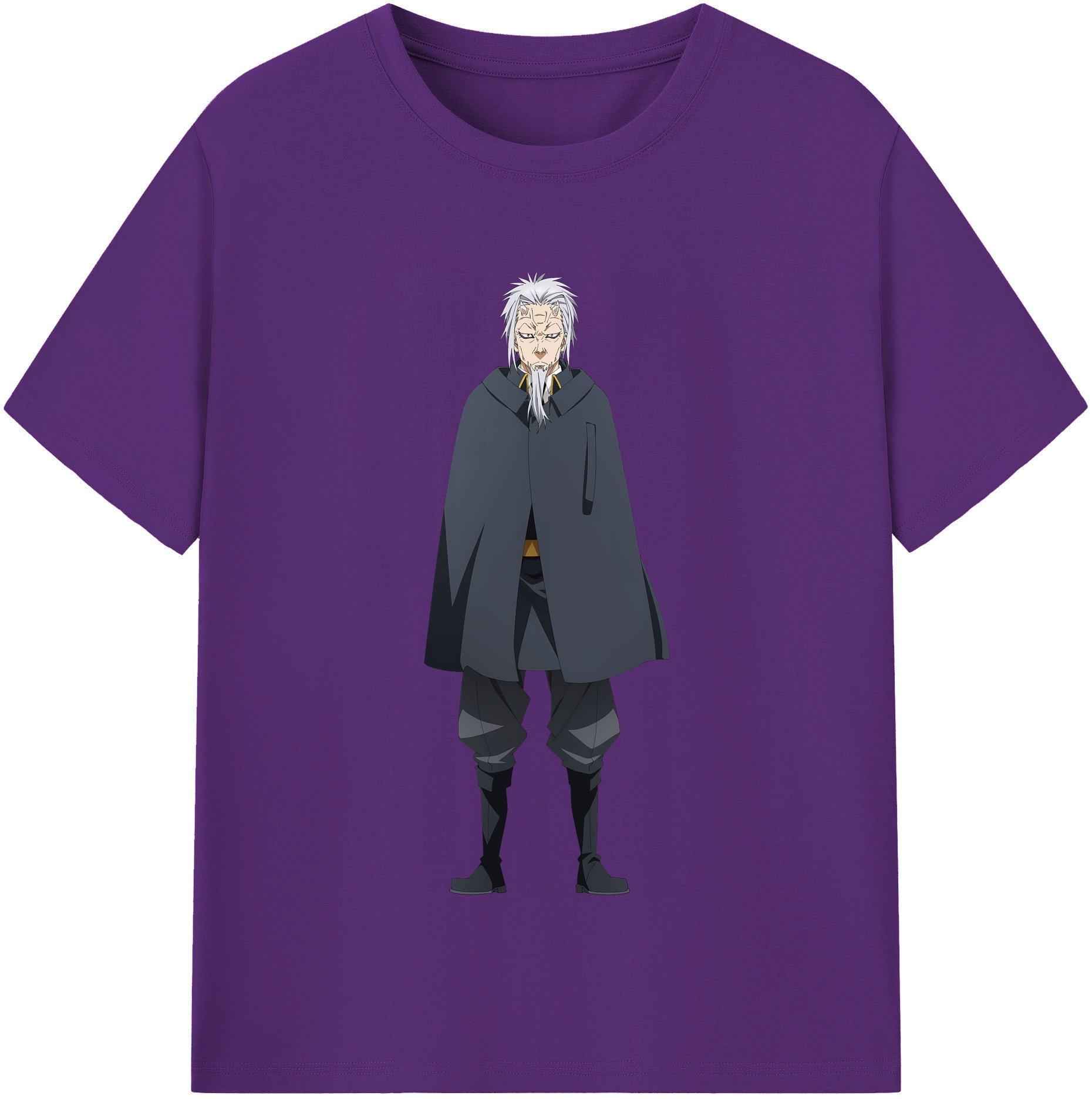 （画像用） 転スラ Regarding Reincarnated to Slime 綿100％半袖Tシャツ（フロントプリント）