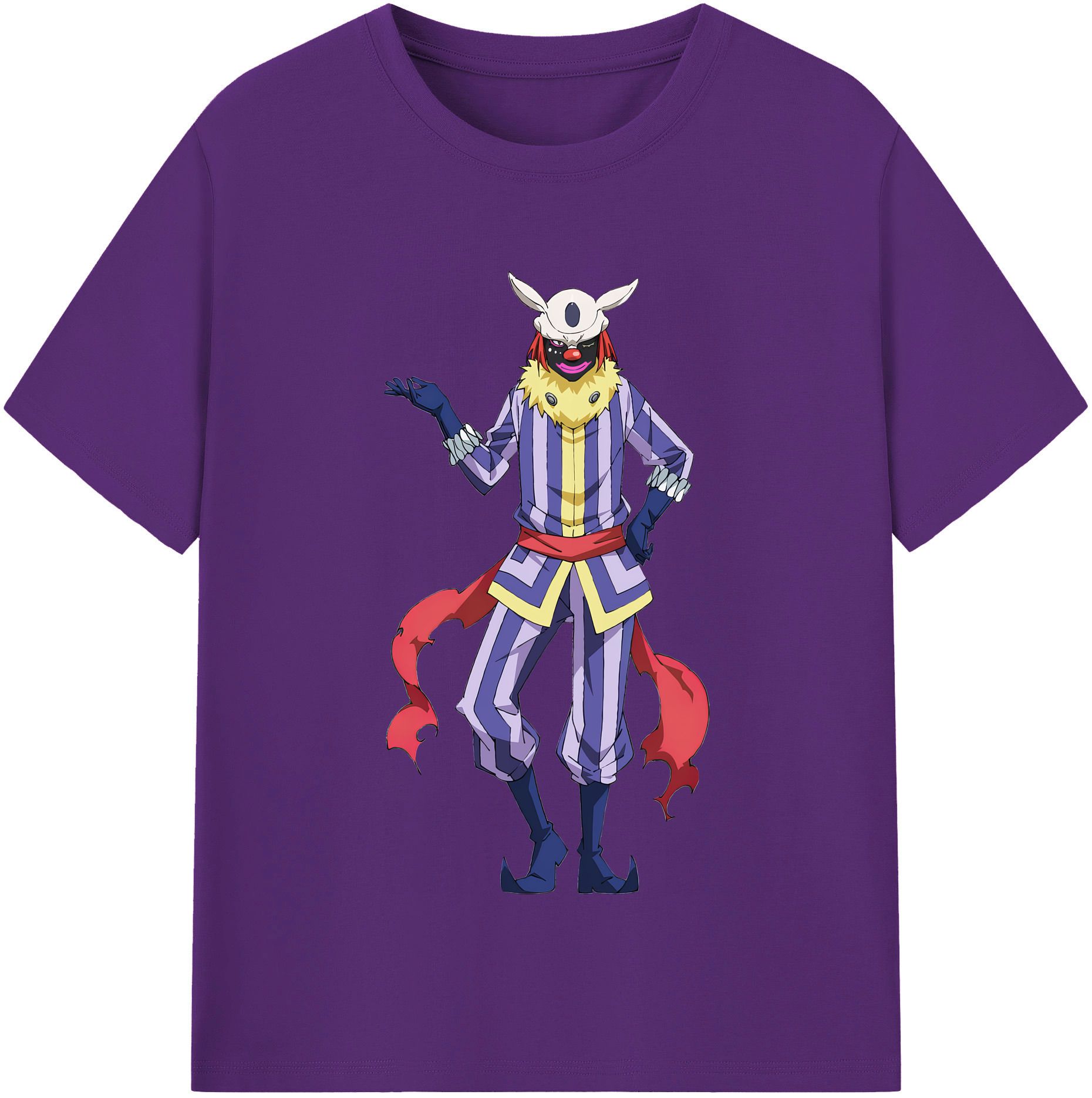 （画像用） 転スラ Regarding Reincarnated to Slime 綿100％半袖Tシャツ（フロントプリント）