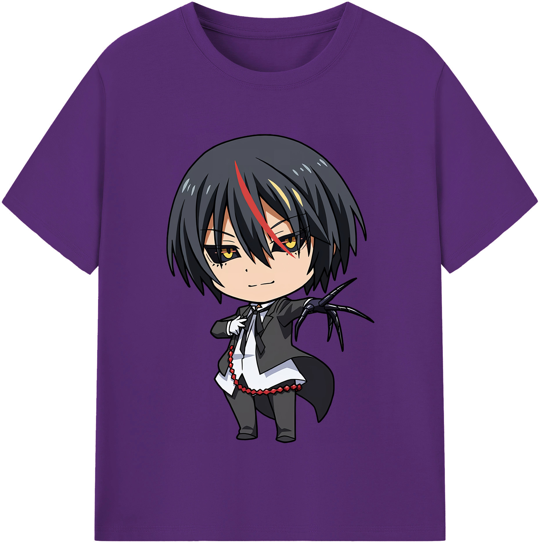 （画像用） 転スラ Regarding Reincarnated to Slime 綿100％半袖Tシャツ（フロントプリント）