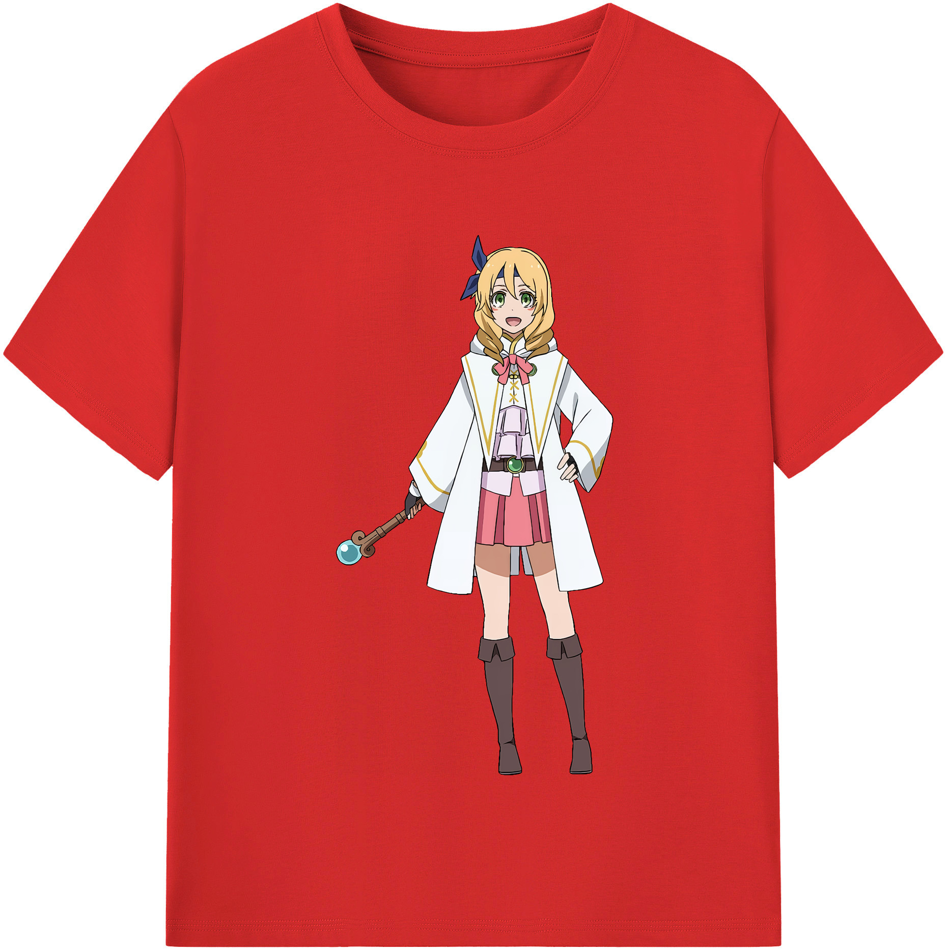 （画像用） 転スラ Regarding Reincarnated to Slime 綿100％半袖Tシャツ（フロントプリント）