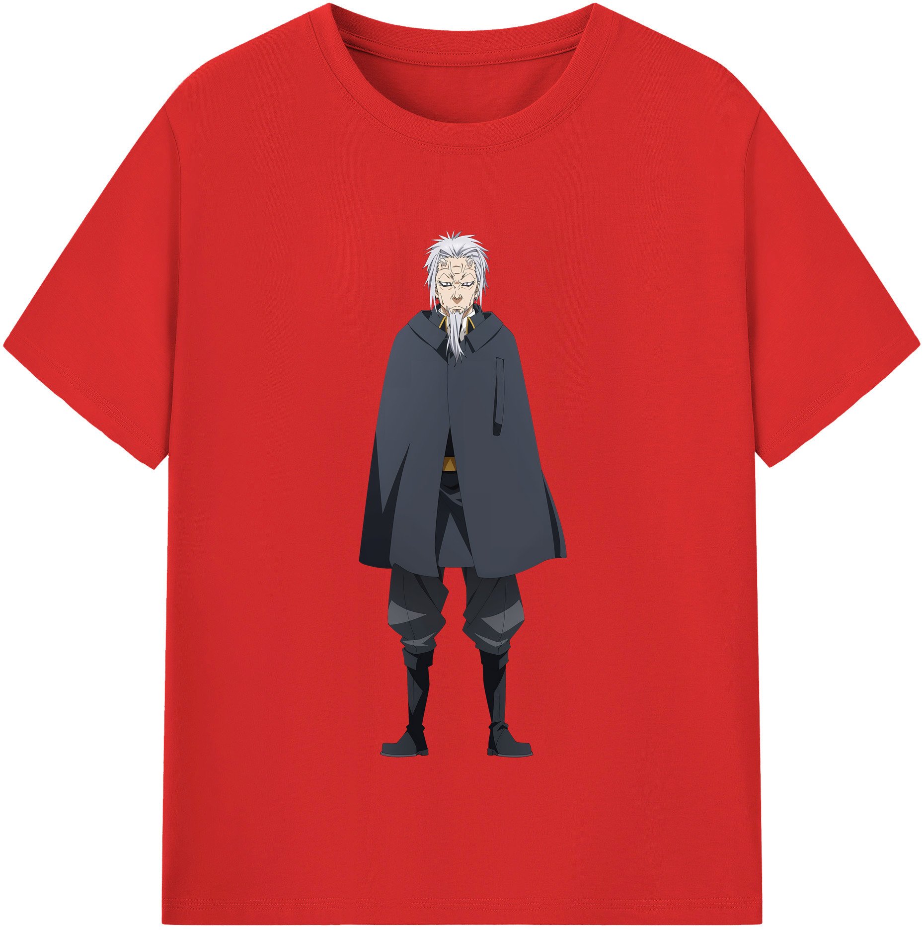 （画像用） 転スラ Regarding Reincarnated to Slime 綿100％半袖Tシャツ（フロントプリント）