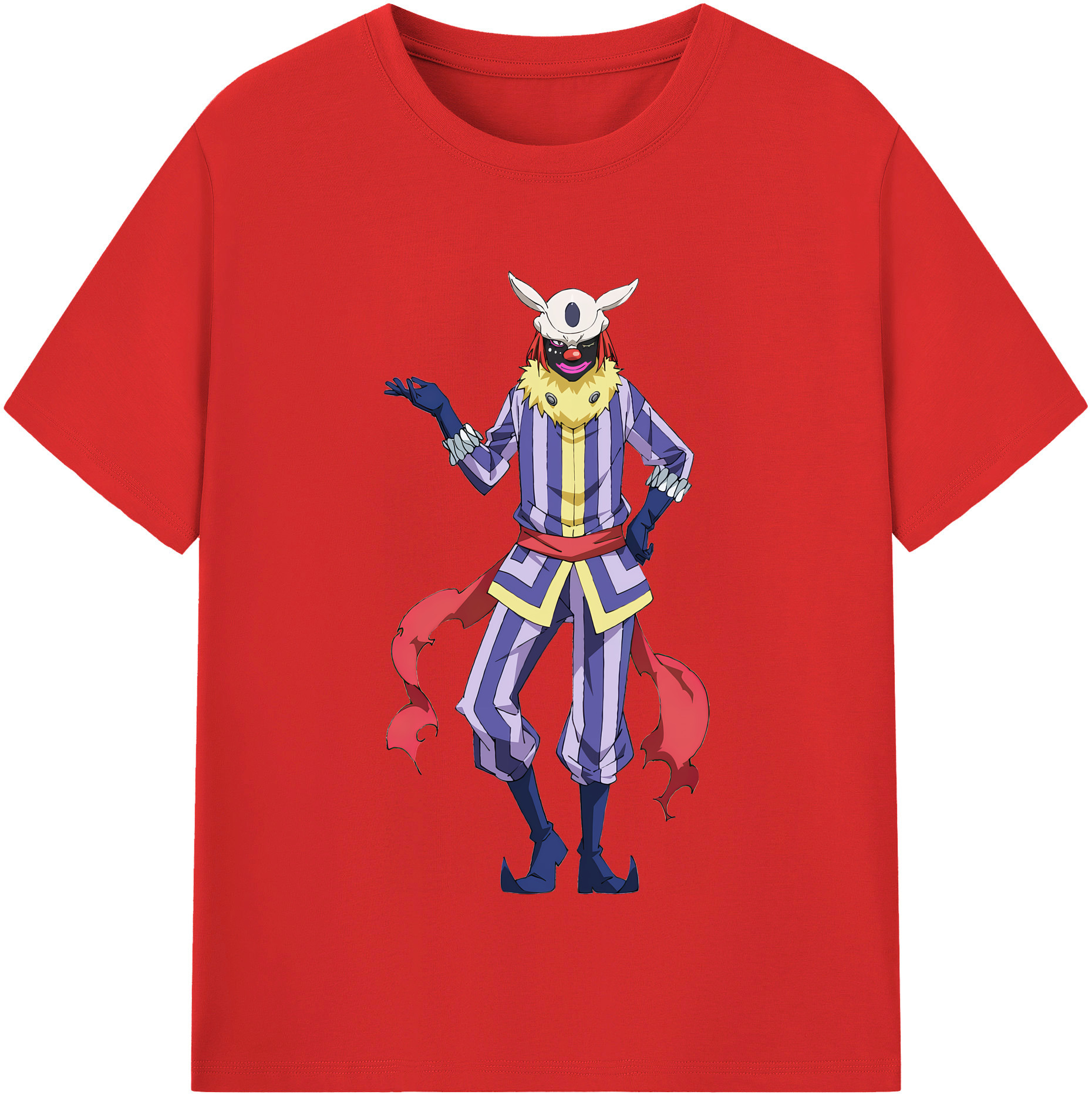 （画像用） 転スラ Regarding Reincarnated to Slime 綿100％半袖Tシャツ（フロントプリント）