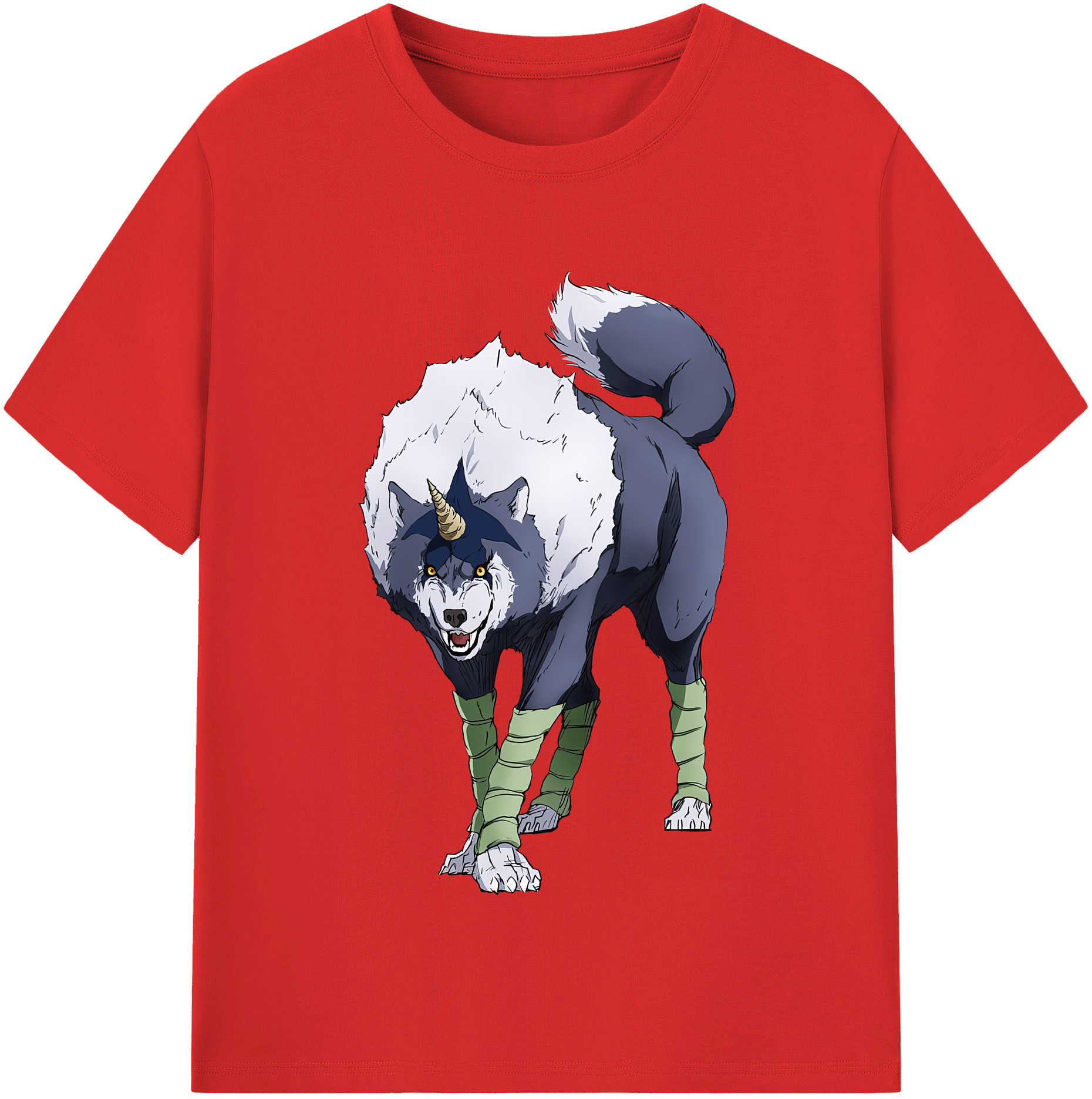 （画像用） 転スラ Regarding Reincarnated to Slime 綿100％半袖Tシャツ（フロントプリント）
