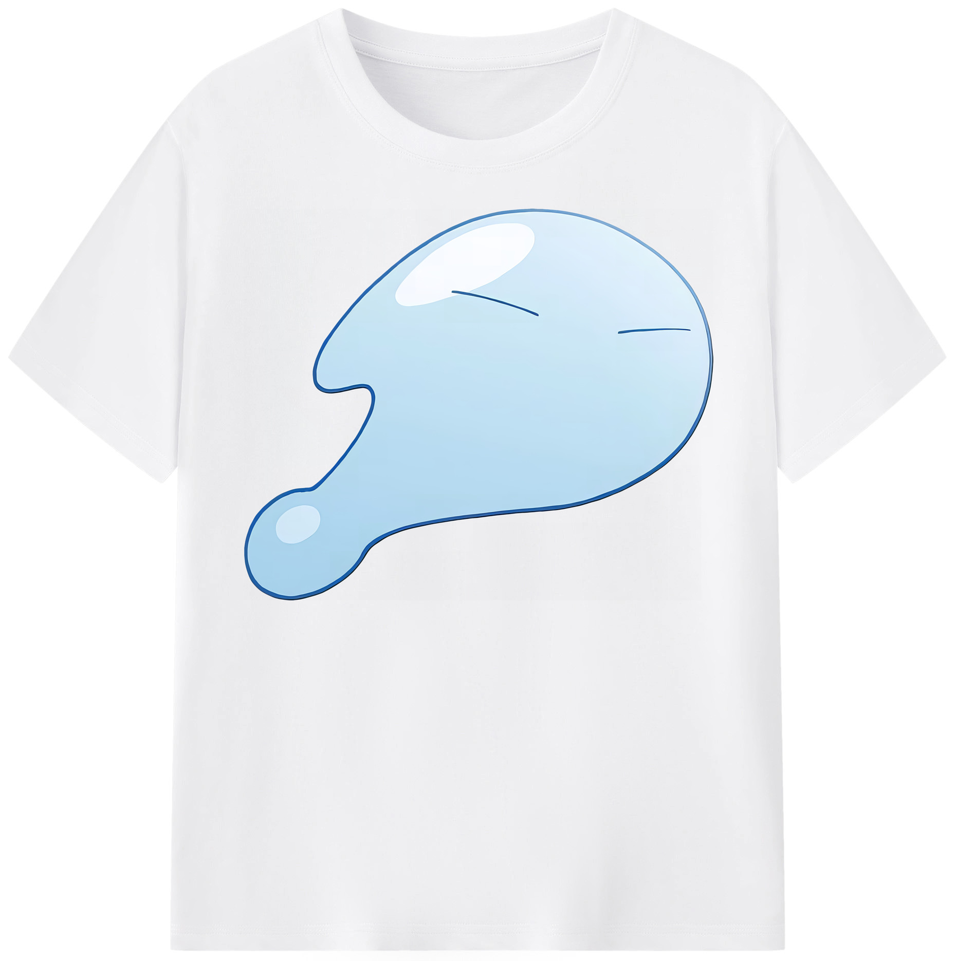 （画像用） 転スラ Regarding Reincarnated to Slime 綿100％半袖Tシャツ（フロントプリント）