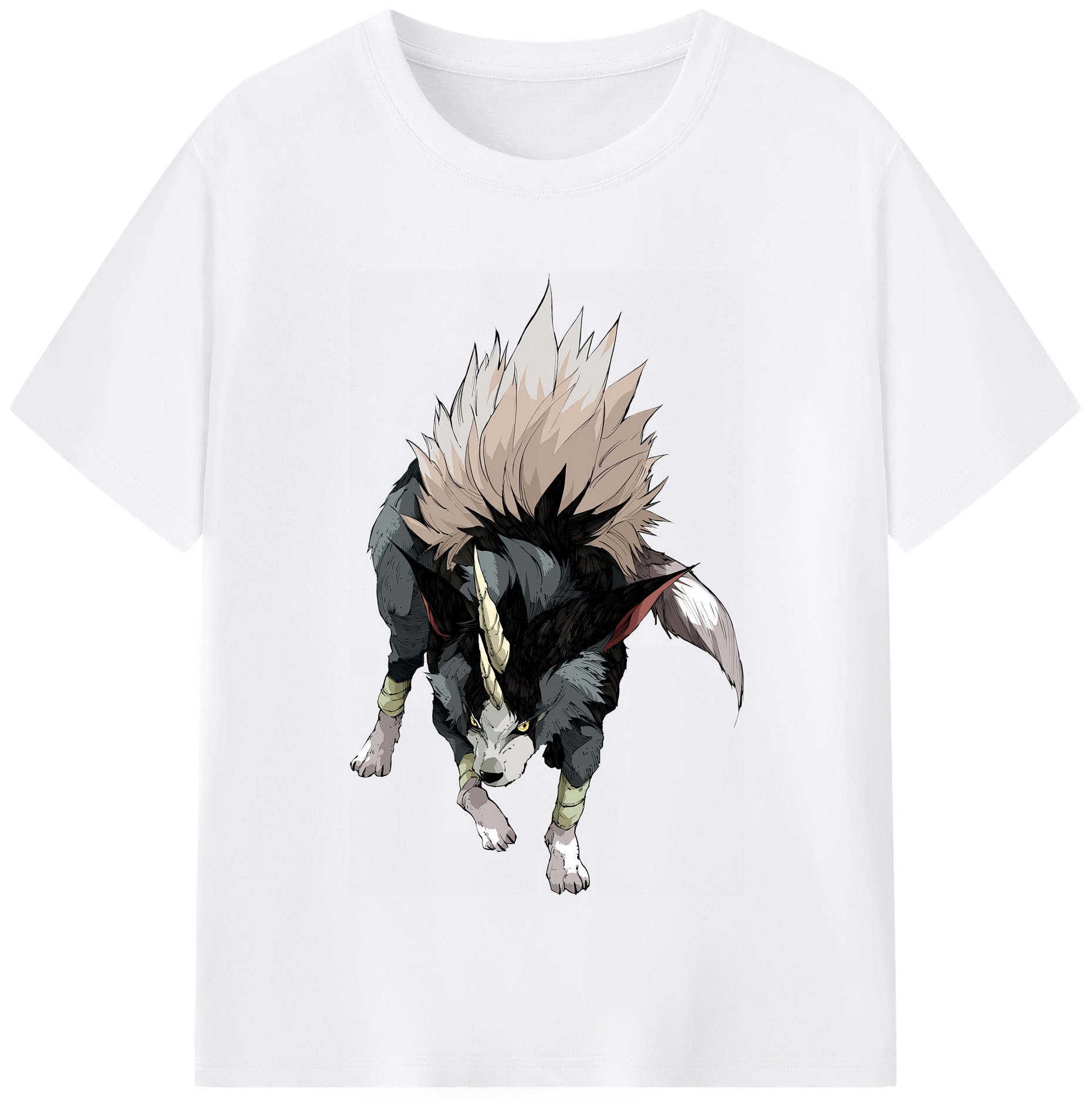 （画像用） 転スラ Regarding Reincarnated to Slime 綿100％半袖Tシャツ（フロントプリント）