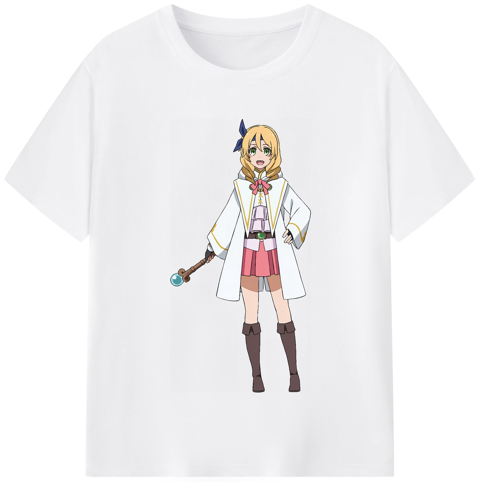 （画像用） 転スラ Regarding Reincarnated to Slime 綿100％半袖Tシャツ（フロントプリント）