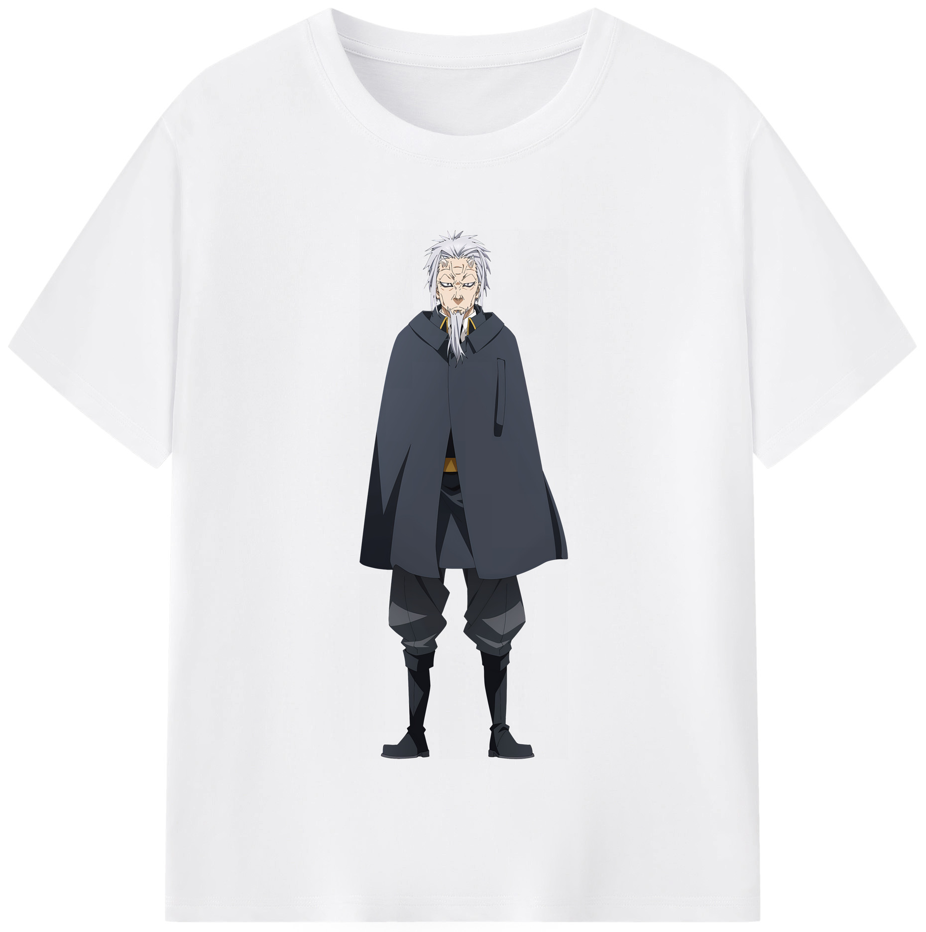 （画像用） 転スラ Regarding Reincarnated to Slime 綿100％半袖Tシャツ（フロントプリント）