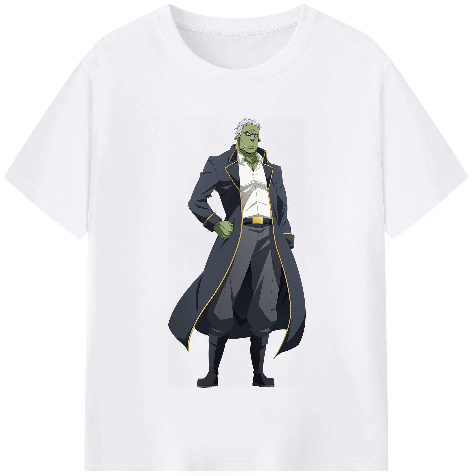 （画像用） 転スラ Regarding Reincarnated to Slime 綿100％半袖Tシャツ（フロントプリント）
