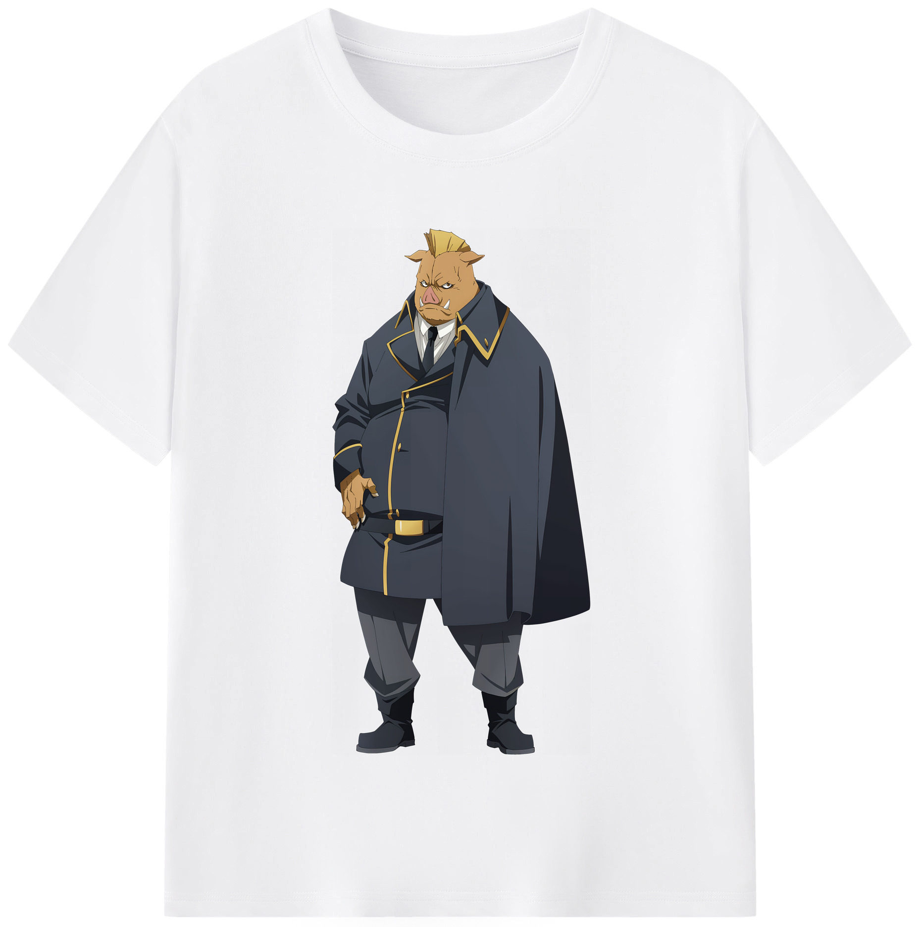 （画像用） 転スラ Regarding Reincarnated to Slime 綿100％半袖Tシャツ（フロントプリント）