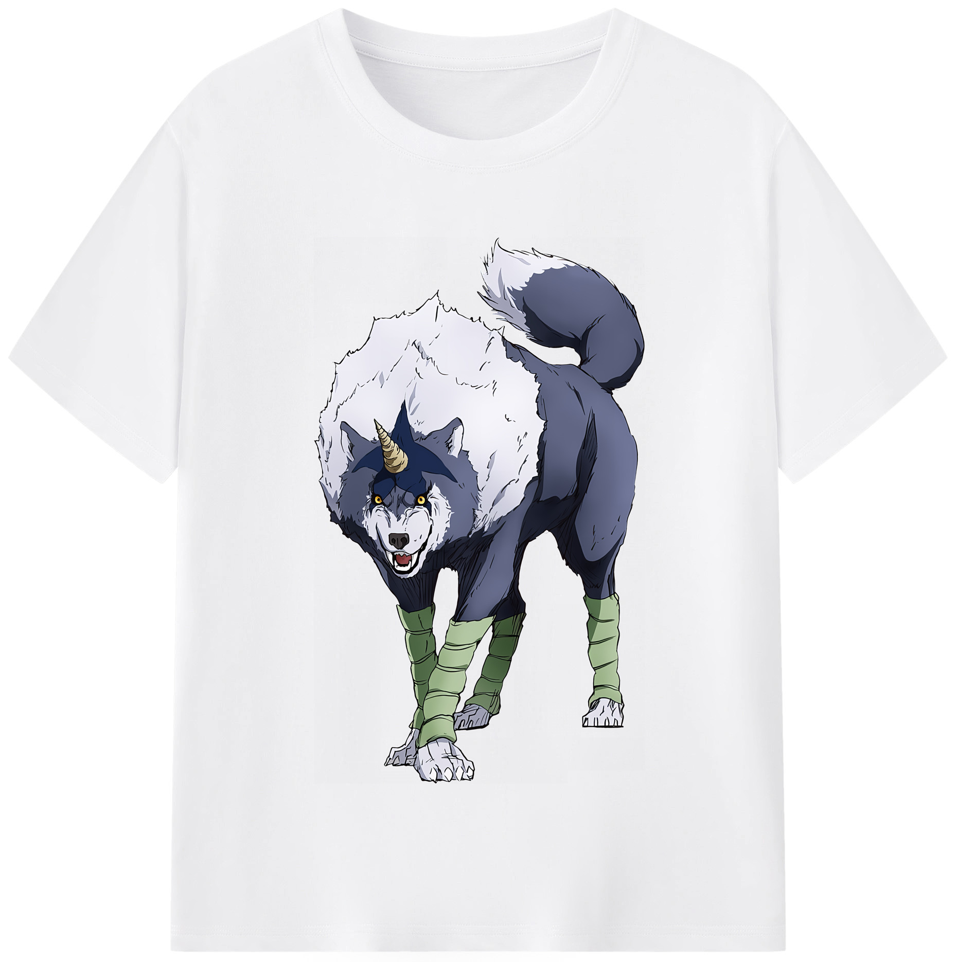 （画像用） 転スラ Regarding Reincarnated to Slime 綿100％半袖Tシャツ（フロントプリント）