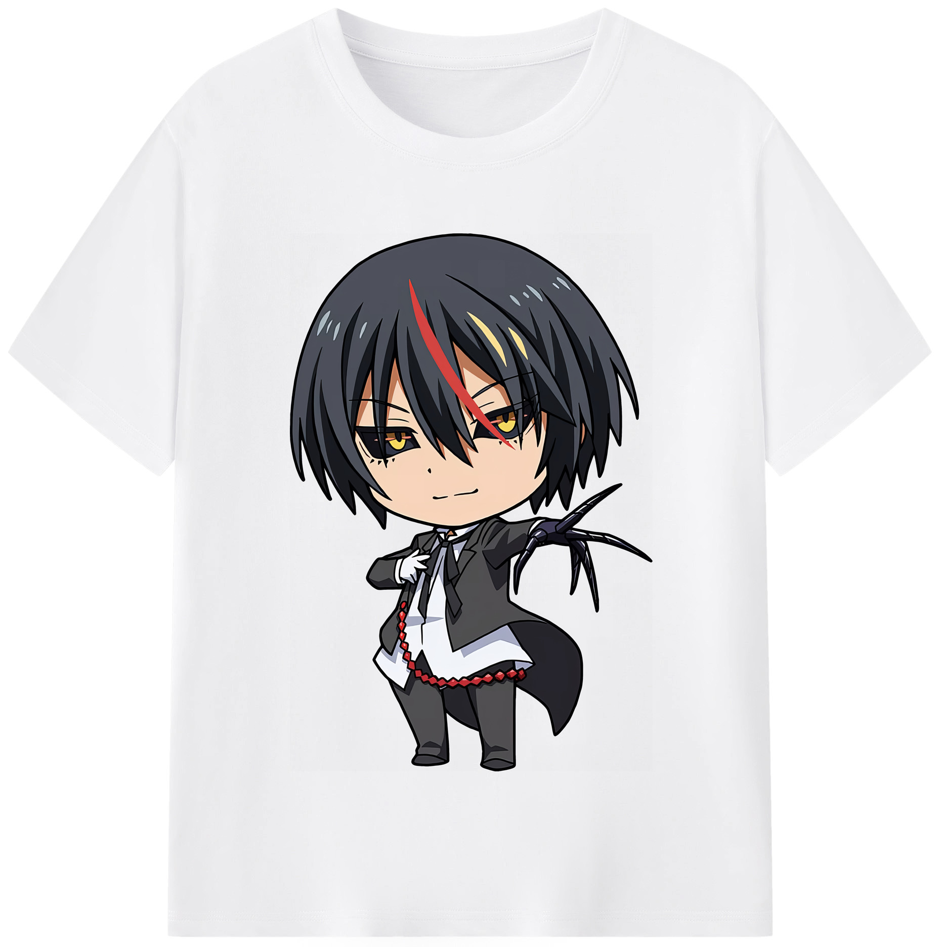 （画像用） 転スラ Regarding Reincarnated to Slime 綿100％半袖Tシャツ（フロントプリント）