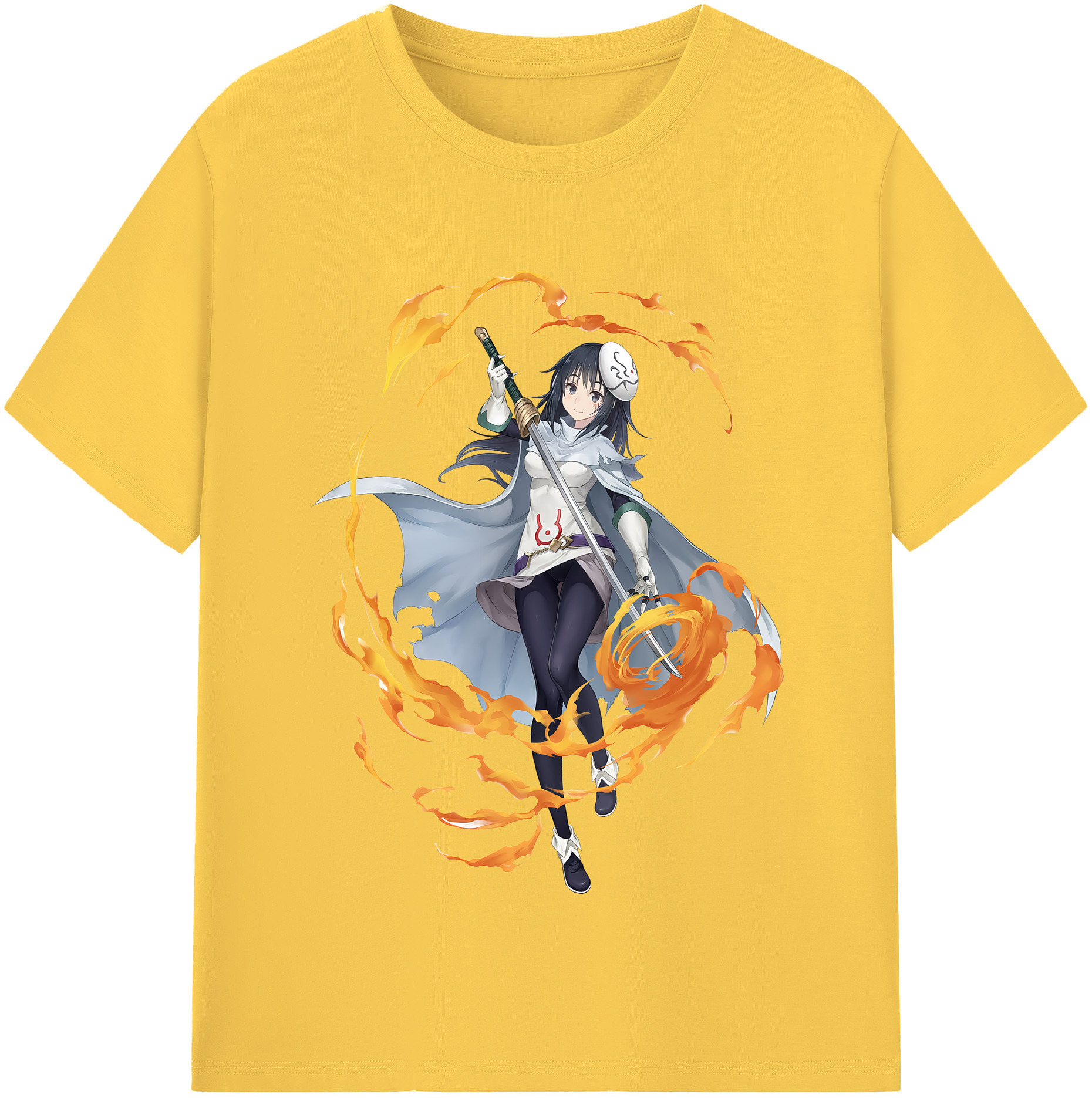 （画像用） 転スラ Regarding Reincarnated to Slime 綿100％半袖Tシャツ（フロントプリント）
