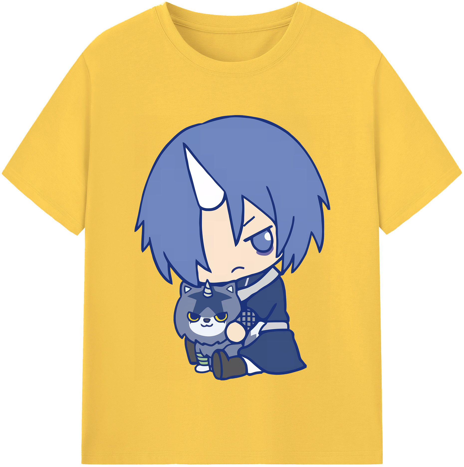 （画像用） 転スラ Regarding Reincarnated to Slime 綿100％半袖Tシャツ（フロントプリント）